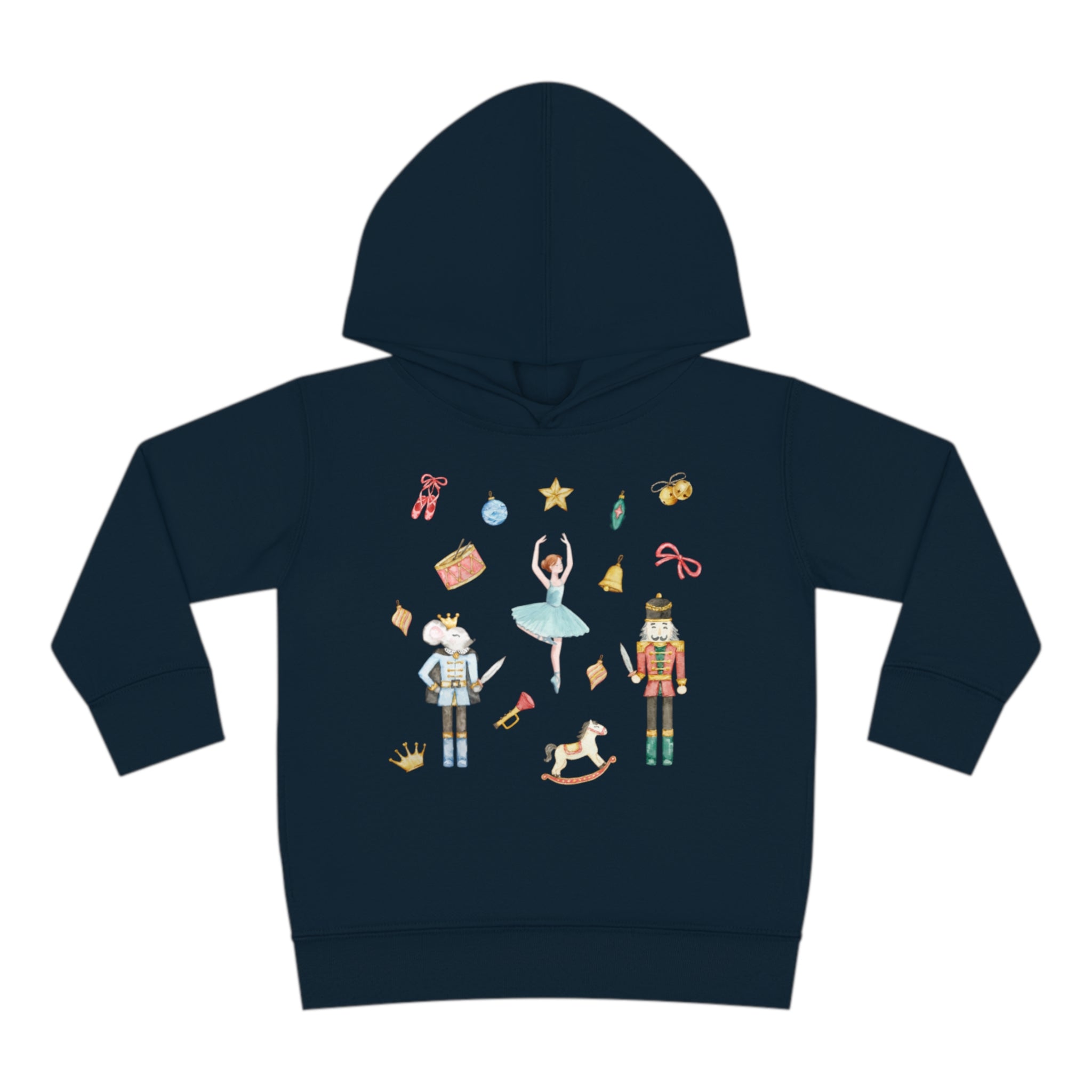 Nutcracker Toddler Pullover Fleece Hoodie