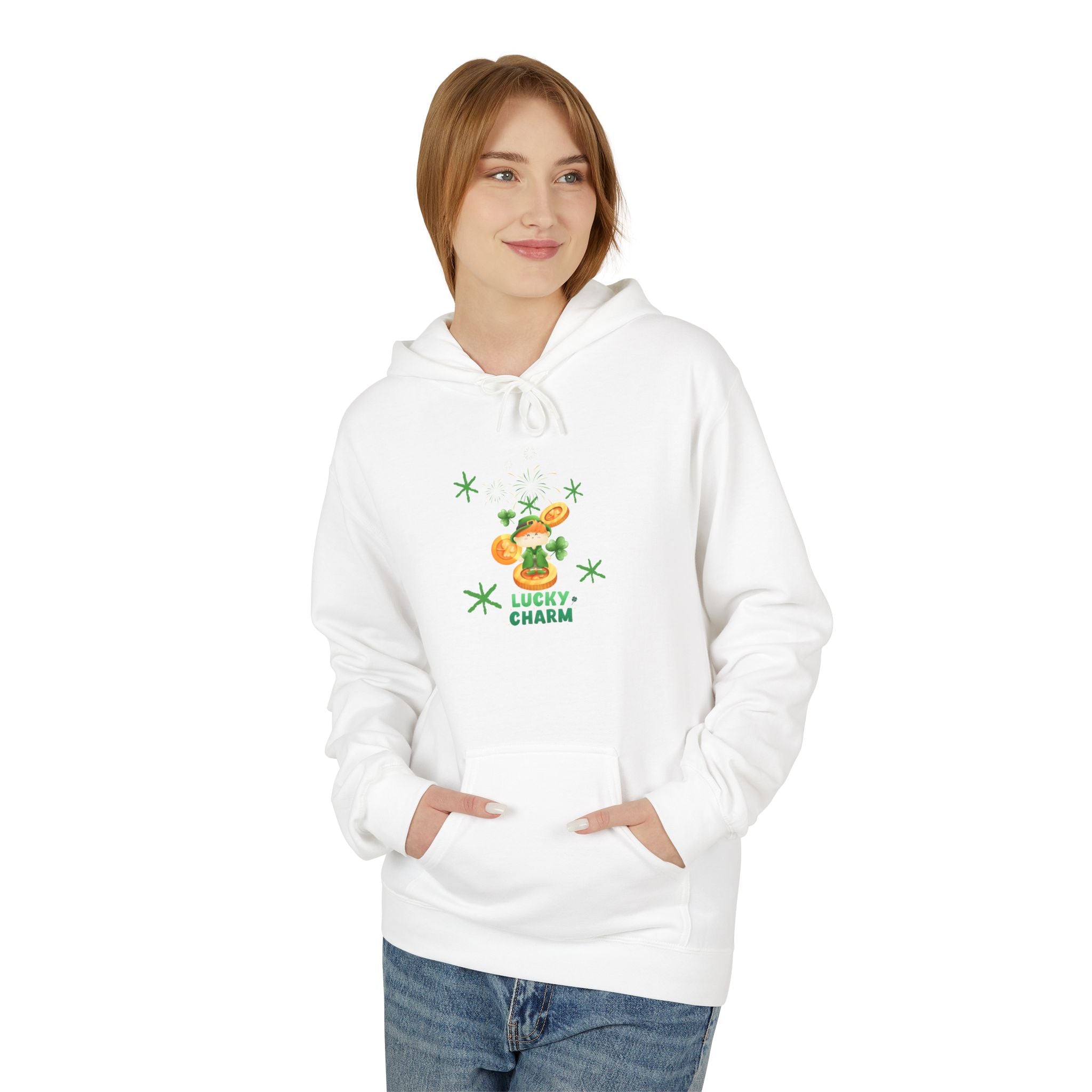 Lucky Charm Unisex Fleece Hoodie