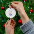 Cheer To The New Year Ceramic Ornament, 4 Shapes
