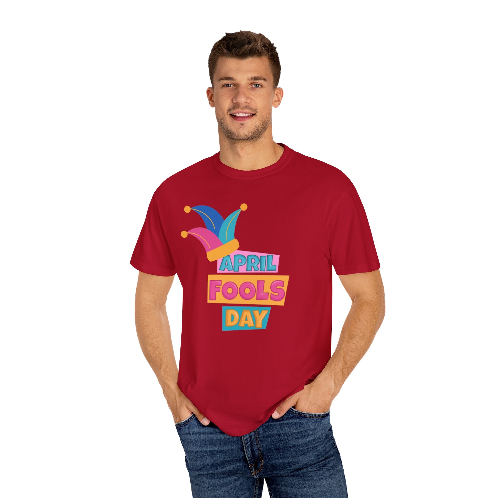 All Fool's Day Unisex Garment-Dyed T-shirt
