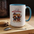 Happy 4th of July Teddy Bear Couple Coffee Mug