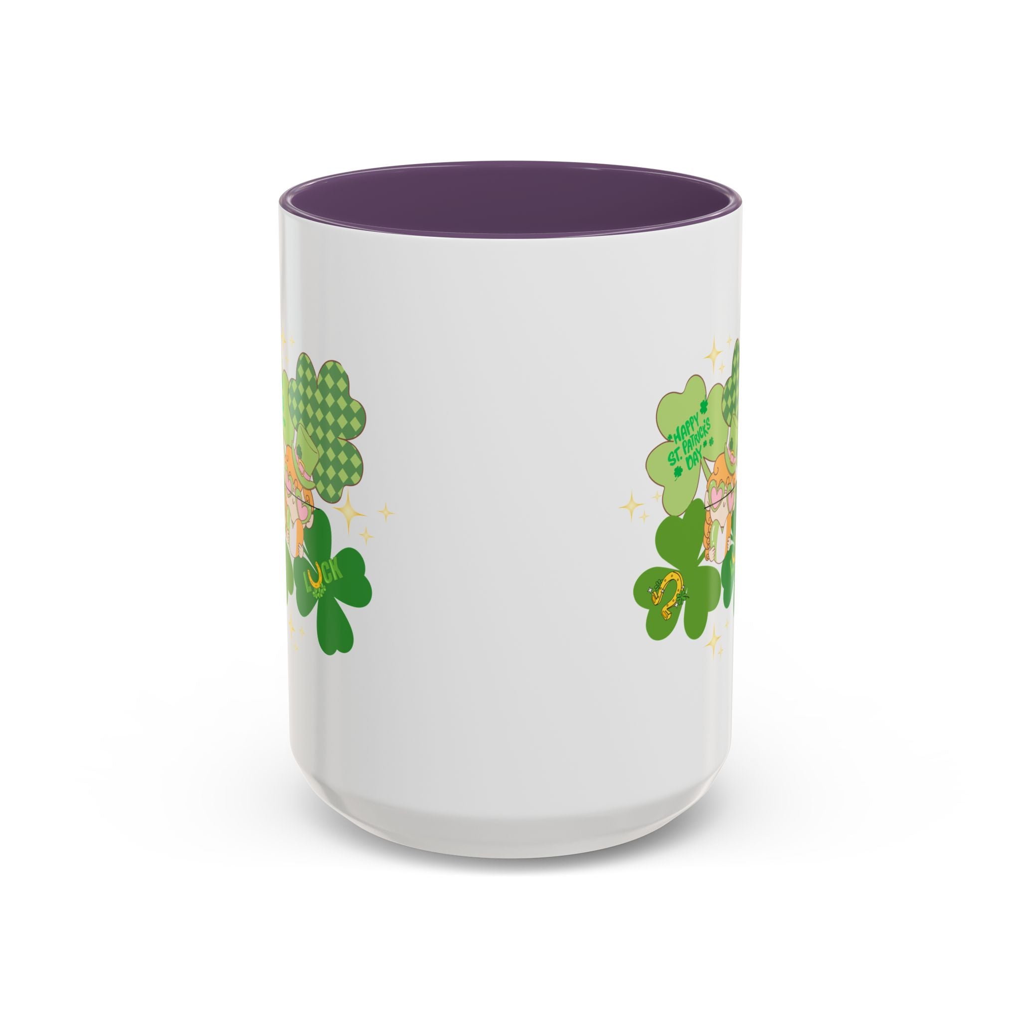 Retro St. Paddy's Day Accent Coffee Mug - 11oz & 15oz
