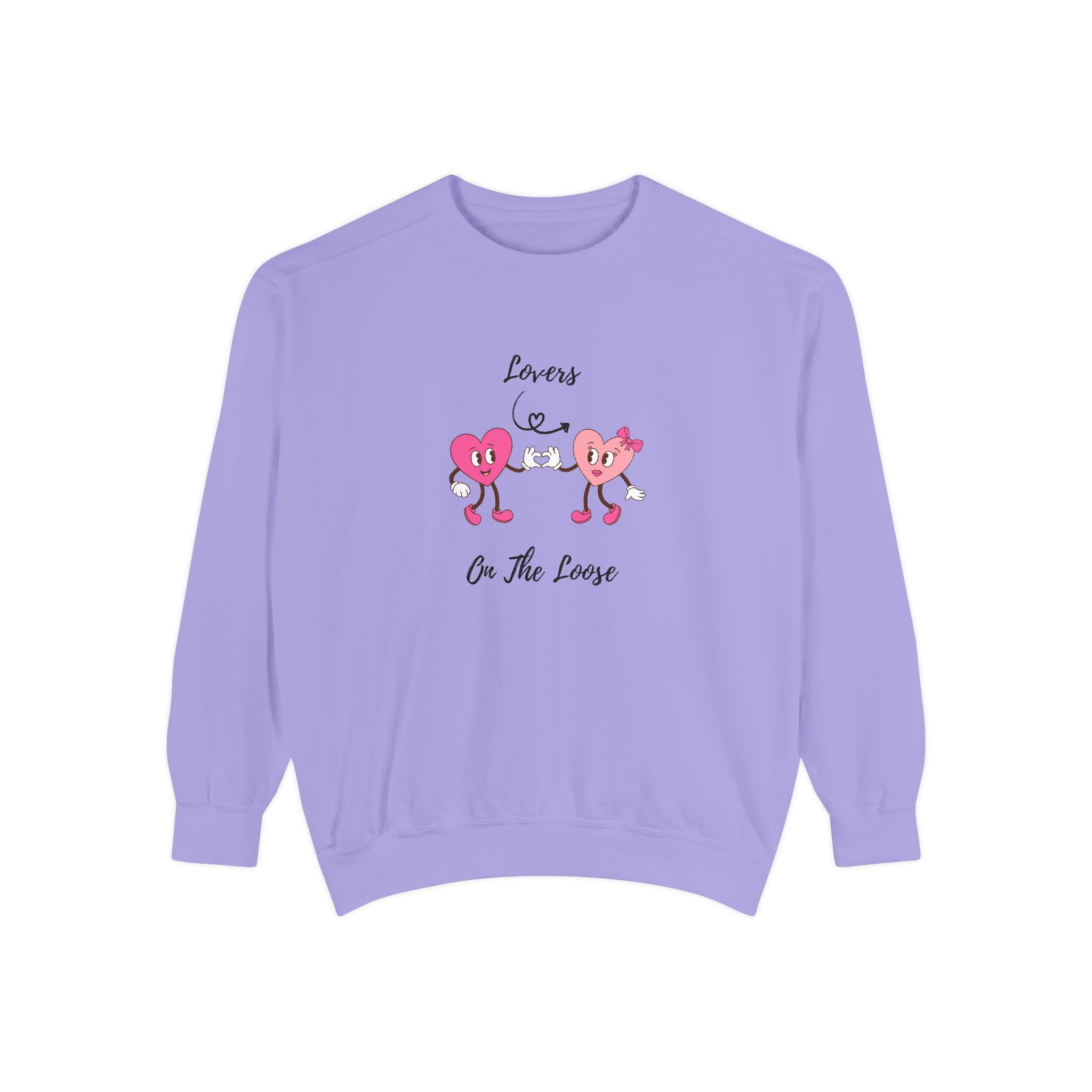 Lovers On The Loose Unisex Garment-Dyed Sweatshirt