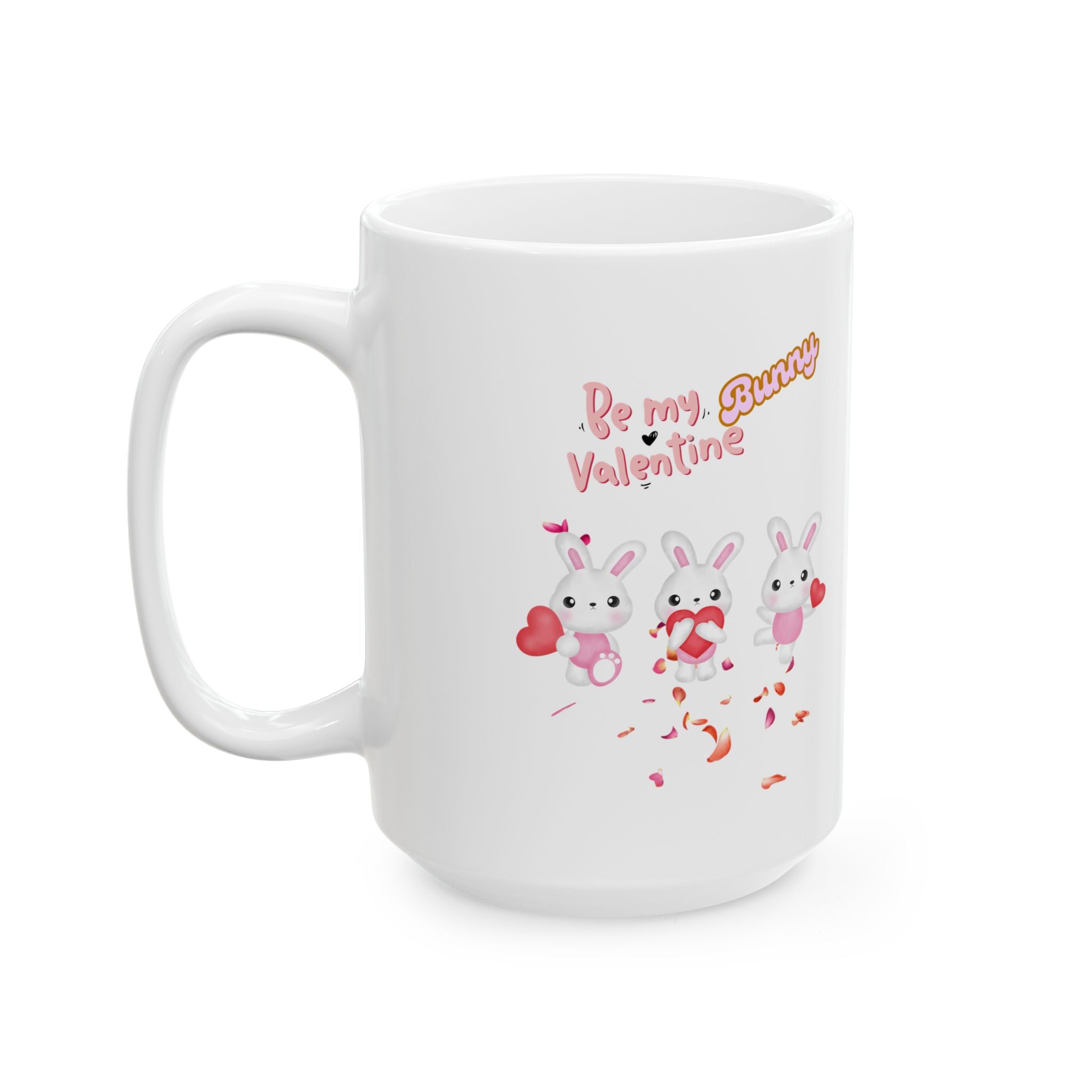 My Bunny Valentine Ceramic Mug, (11oz, 15oz)