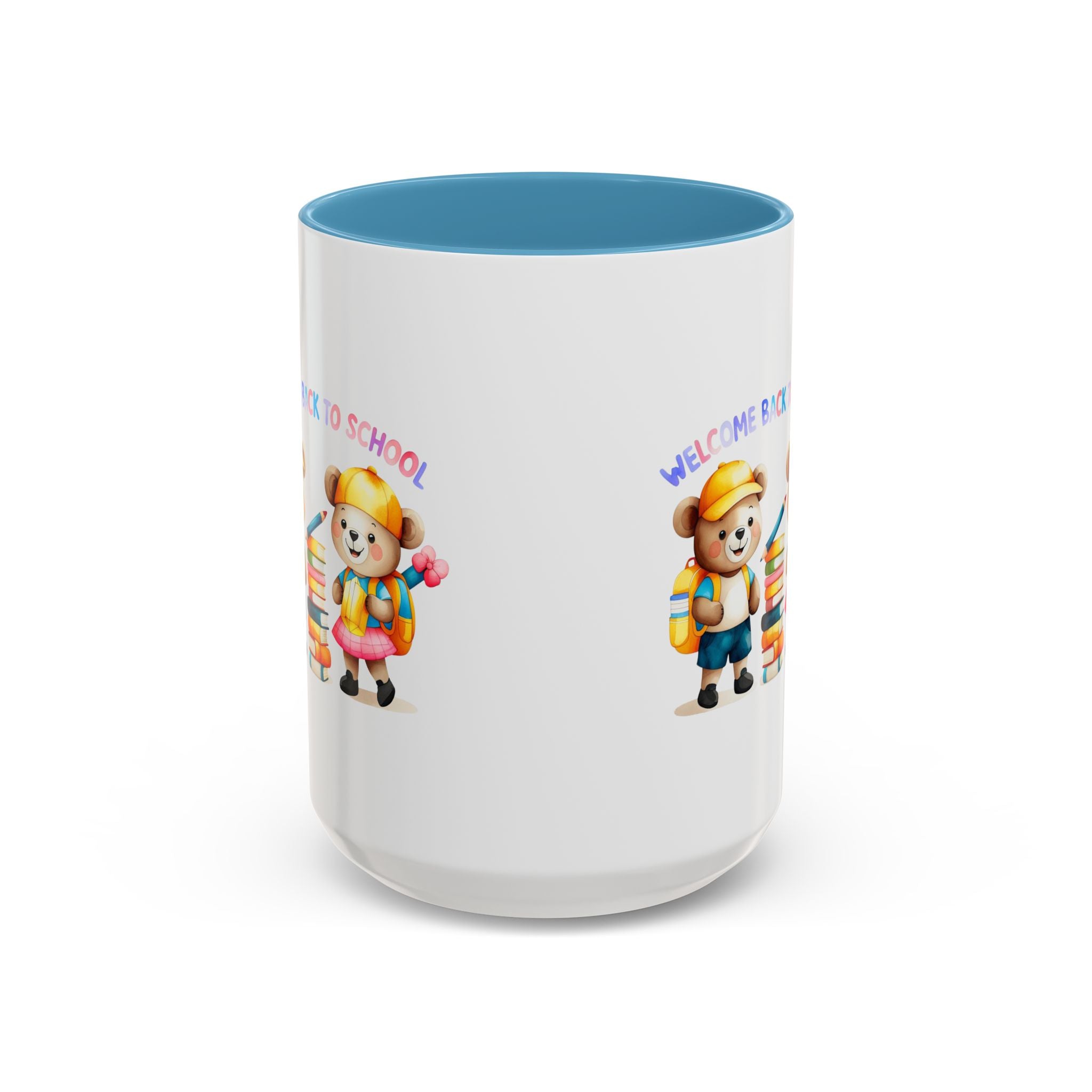 Welcome Back to School Bear Coffee Mug - 11oz, 15oz