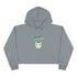 Kiss Me I'm Irish Cat Crop Hoodie