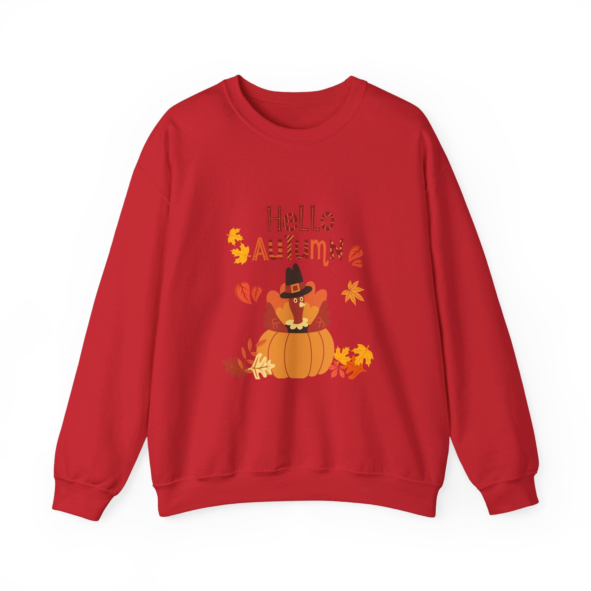 Hello Autumn Unisex Heavy Blend™ Crewneck Sweatshirt