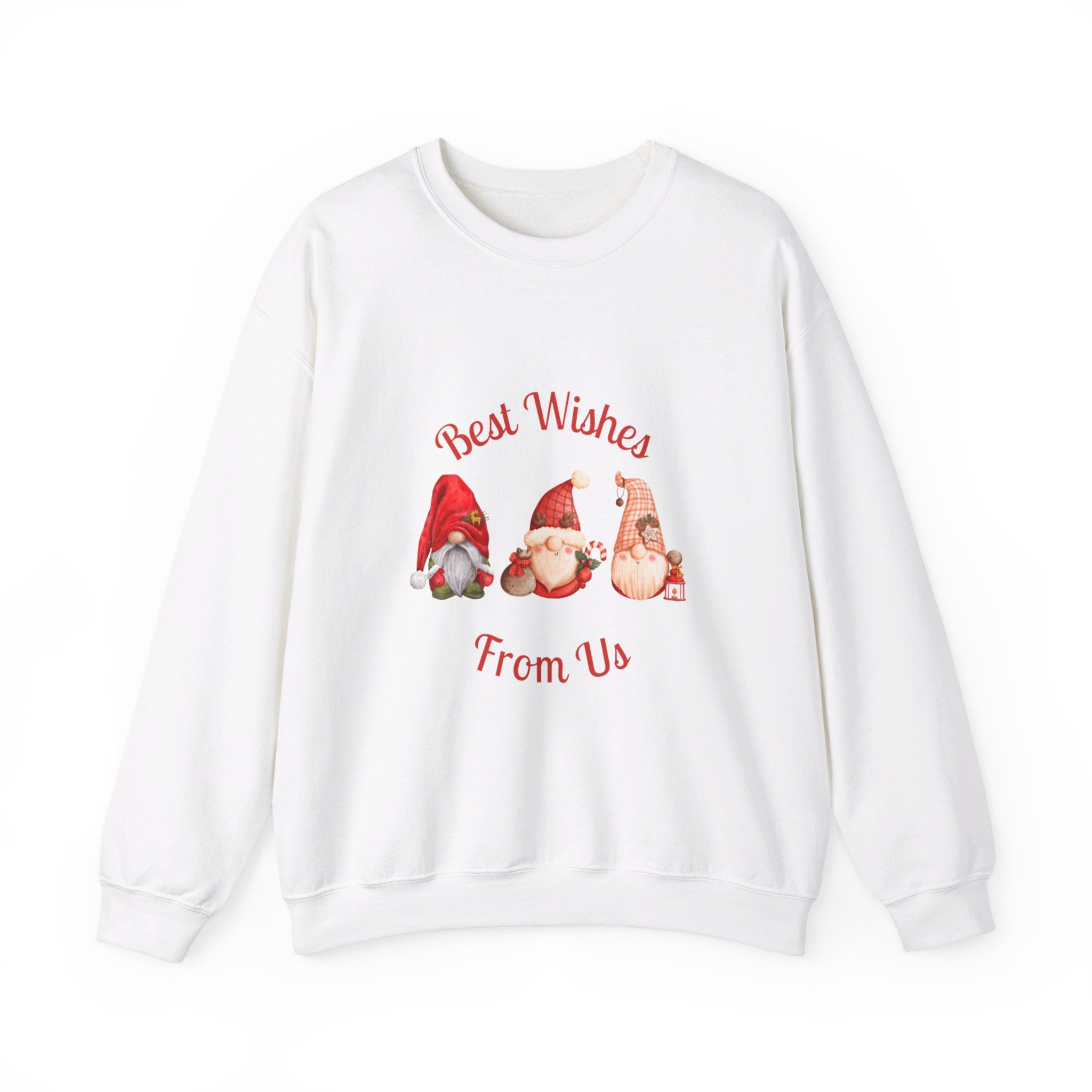 Gnome Best Wishes Unisex Heavy Blend™ Crewneck Sweatshirt