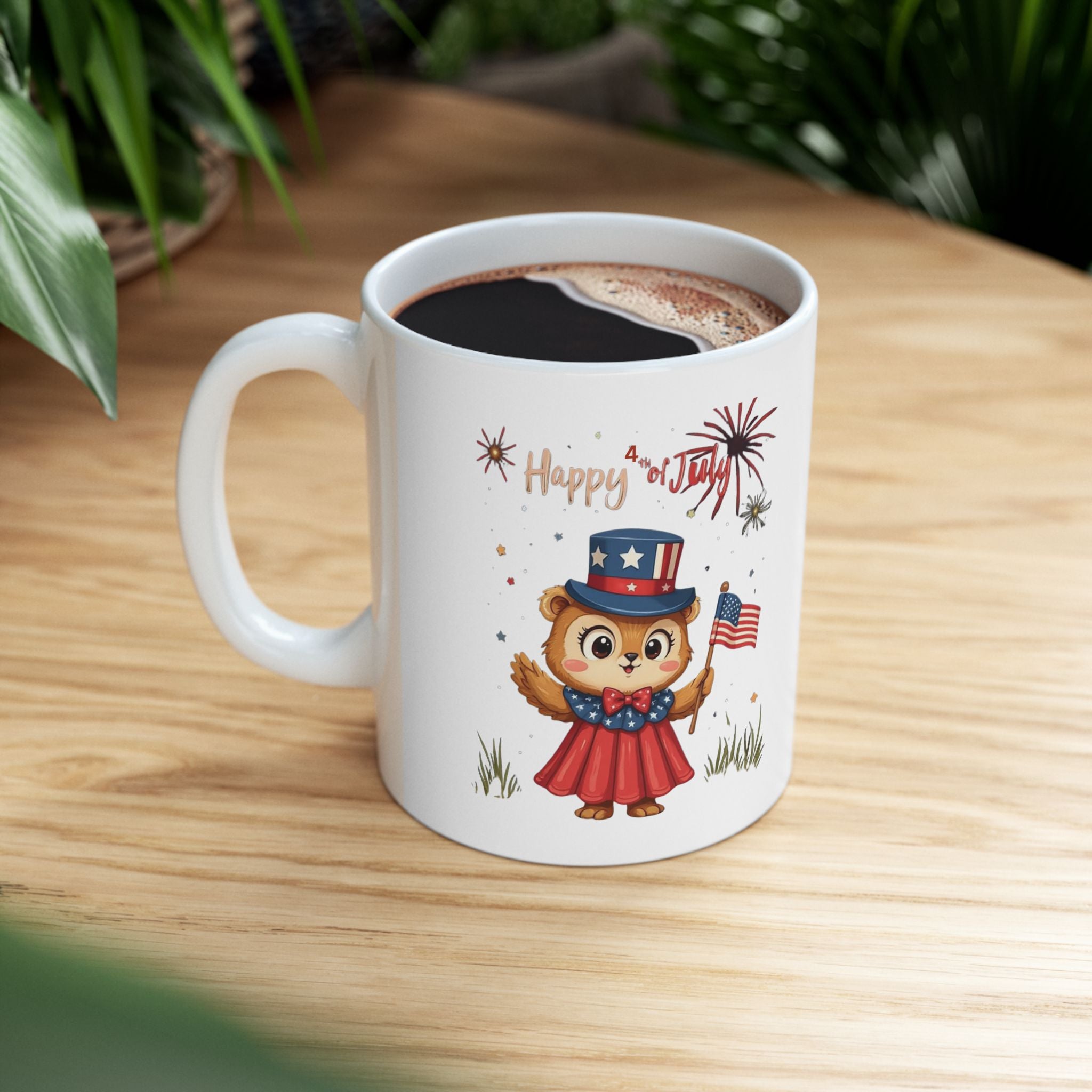 Happy Independence Day Ceramic Mug