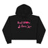 Happy Wonderful Mother's Day Crop Hoodie