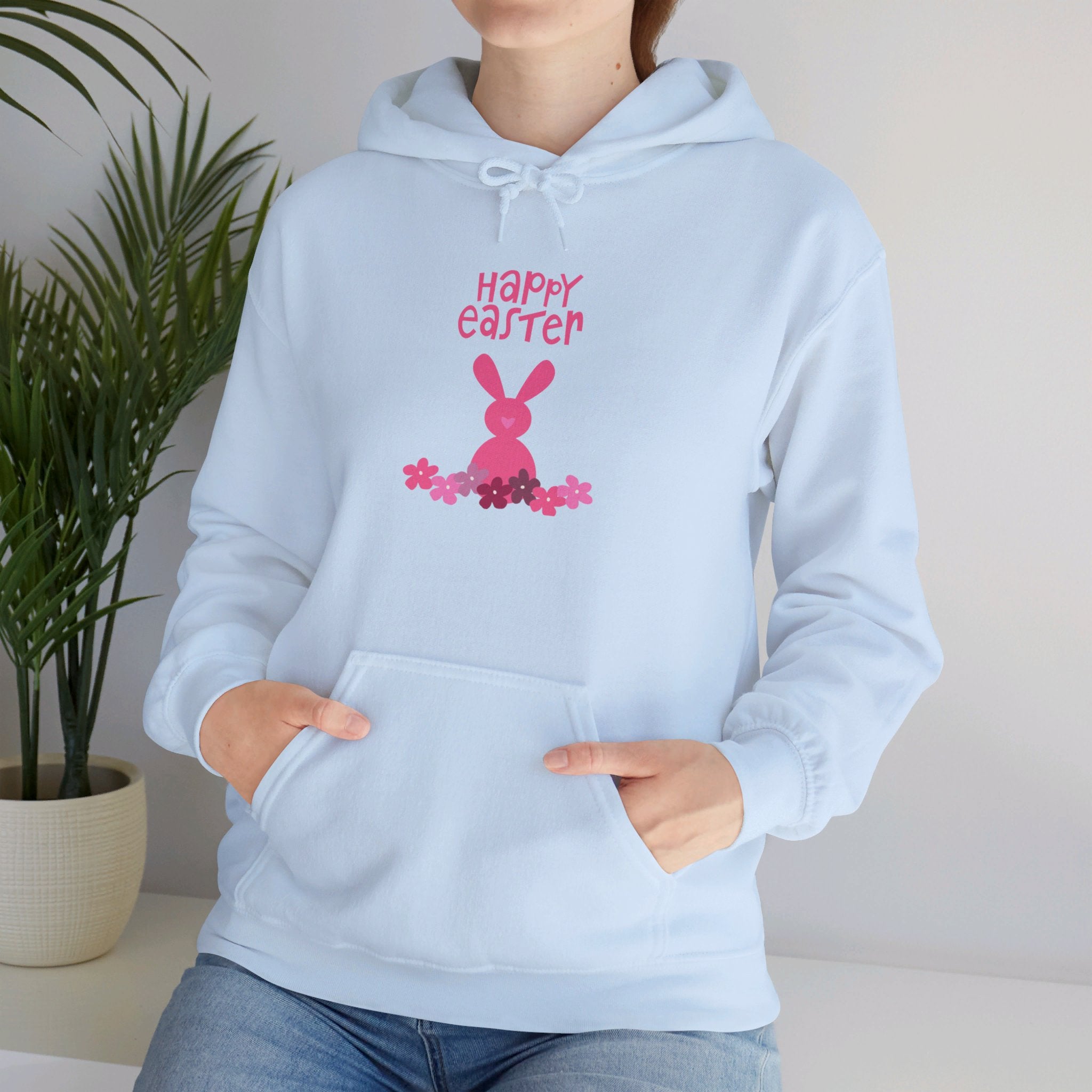 Happy Bunny Day Unisex Heavy Blend™ Hooded Sweatshirt