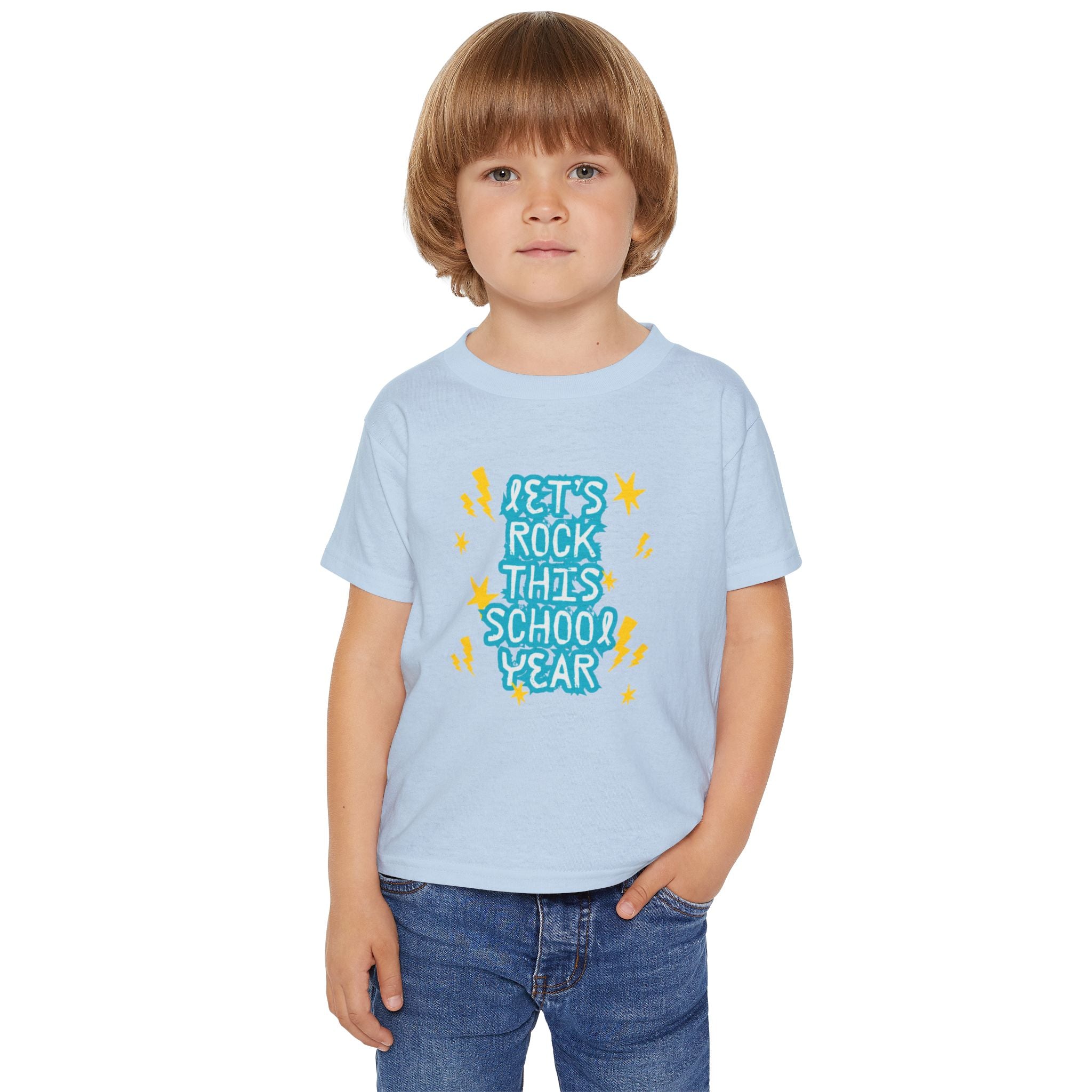 Let's Rock This School Year Heavy Cotton™ Toddler T-shirt