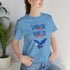 Land Of The Free Home Of The Brave Unisex Jersey Short Sleeve Tee