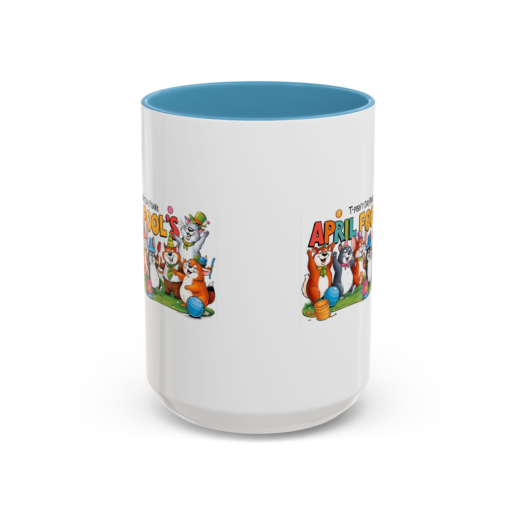 T-Pish'-T Day Prank Accent Coffee Mug