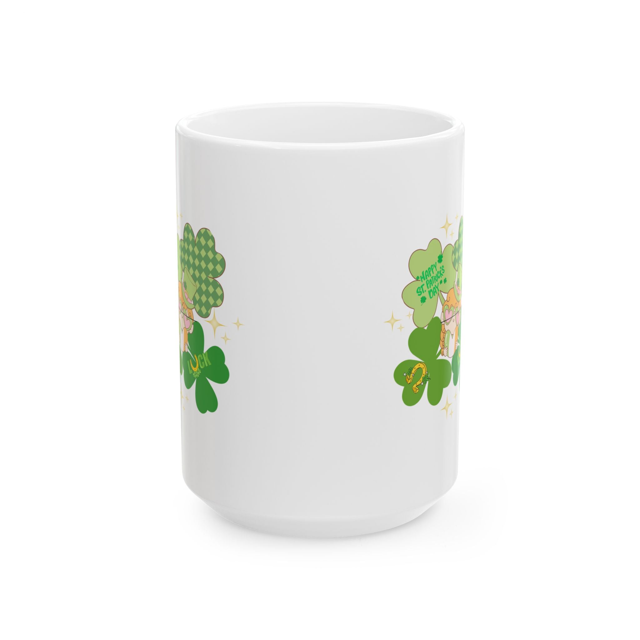 Retro St. Paddy's Day Ceramic Mug  (11oz, 15oz)