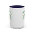 Kiss Me I'm Irish Cat  Accent Mug