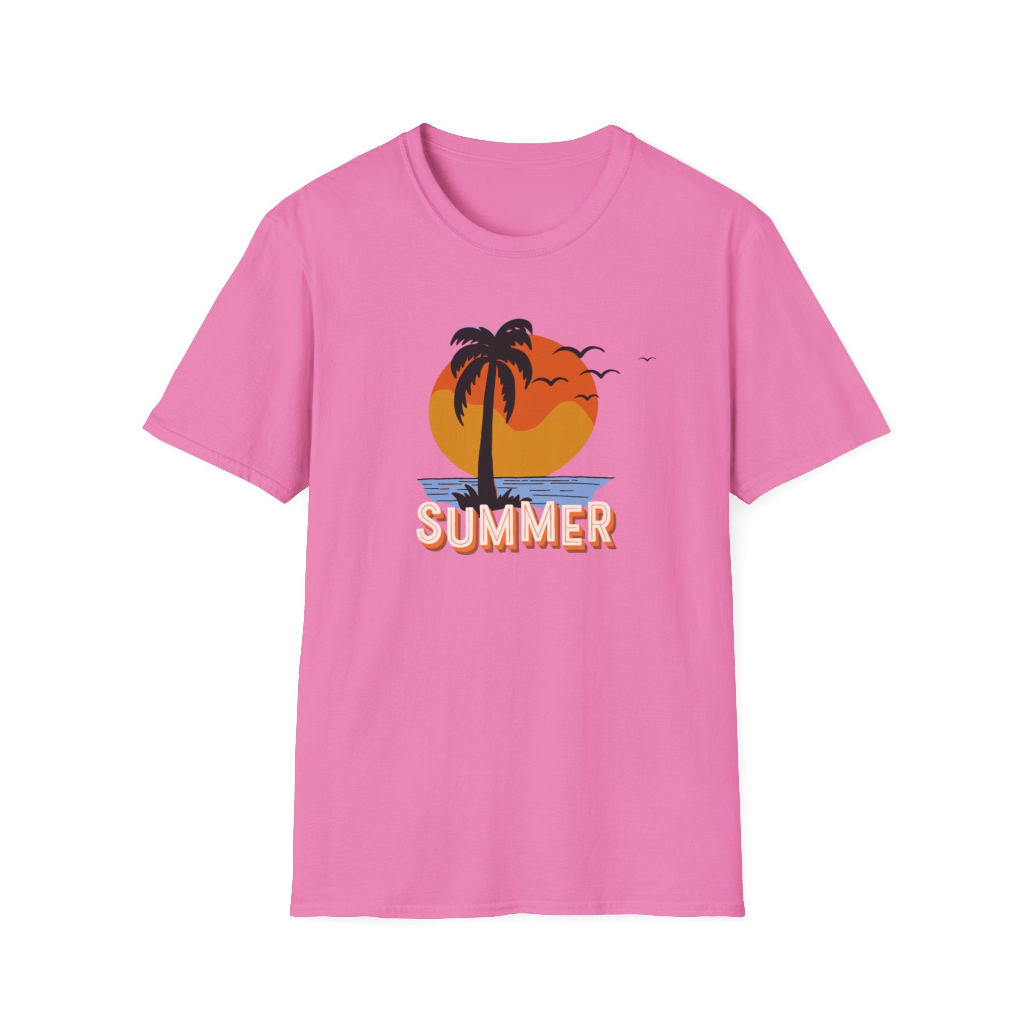 Summer Sunset Unisex Softstyle T-Shirt