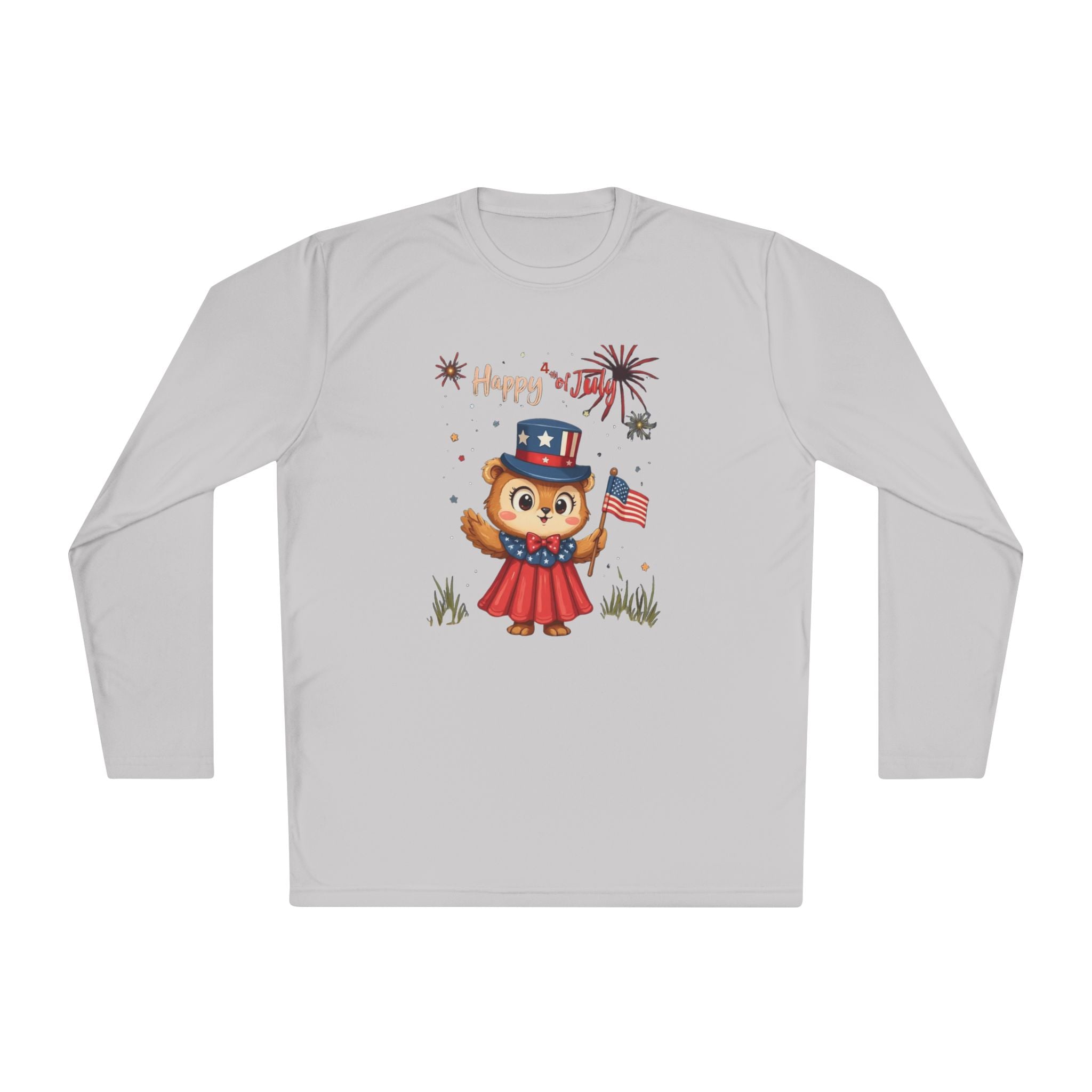 Happy Independence Day Long Sleeve Tee