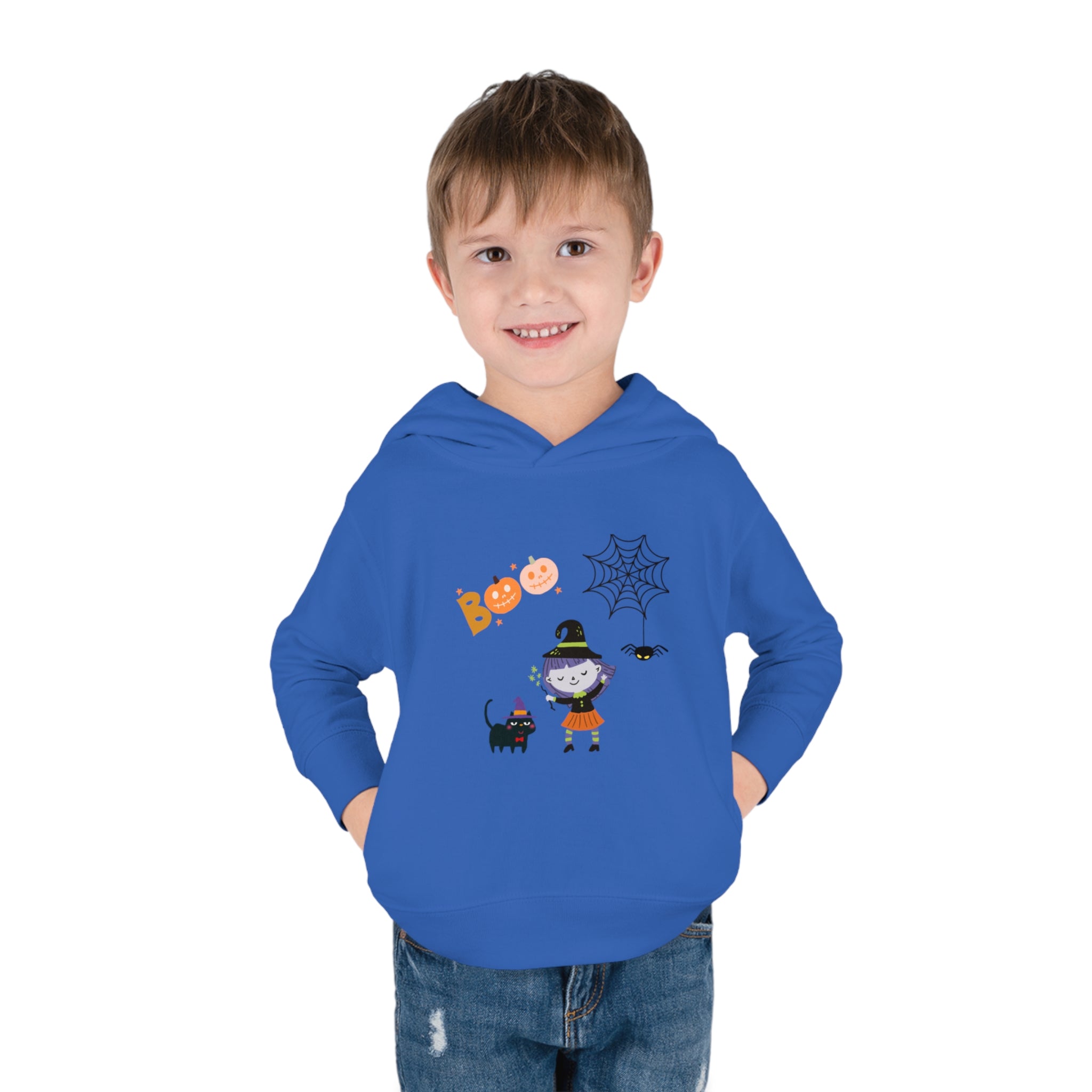 Boo Party Toddler Pullover Fleece Hoodie