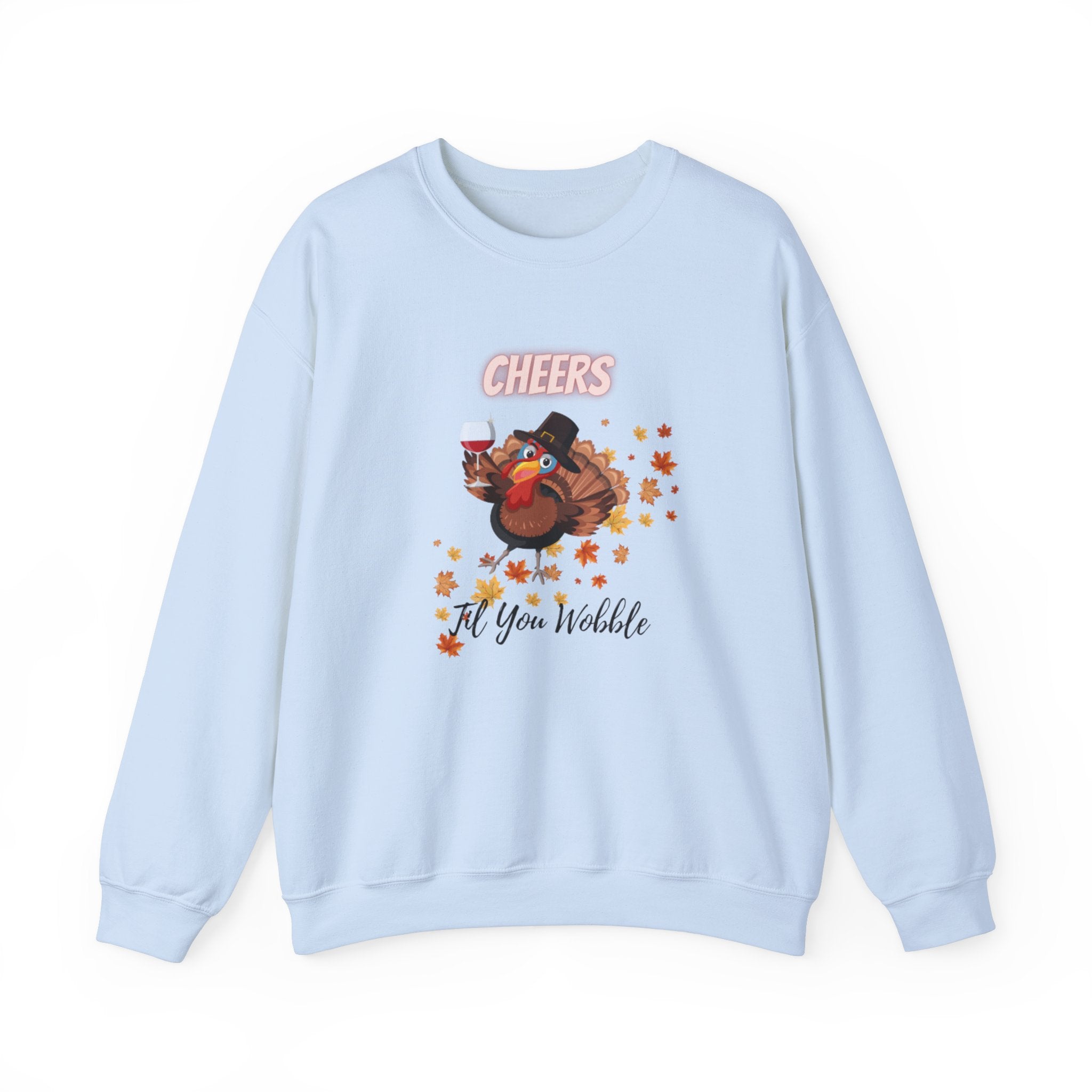 Cheers Til You Wobble Unisex Heavy Blend™ Crewneck Sweatshirt