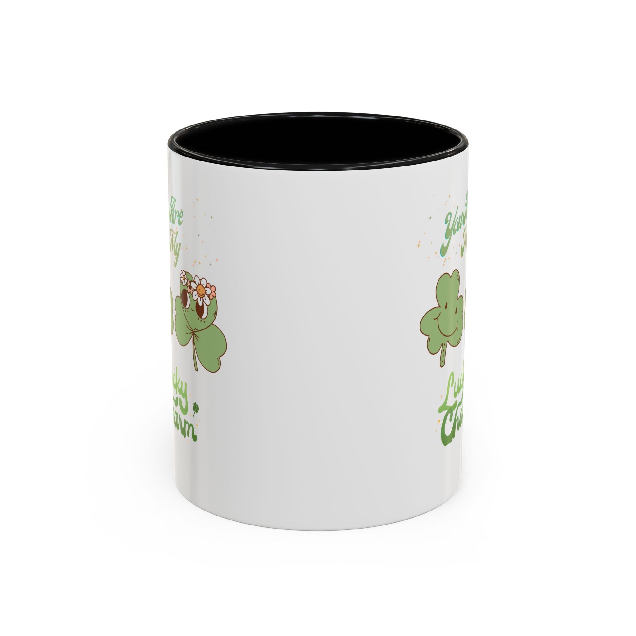 You're my Lucky Charm Accent Coffee Mug - St. Patrick's Day Gift