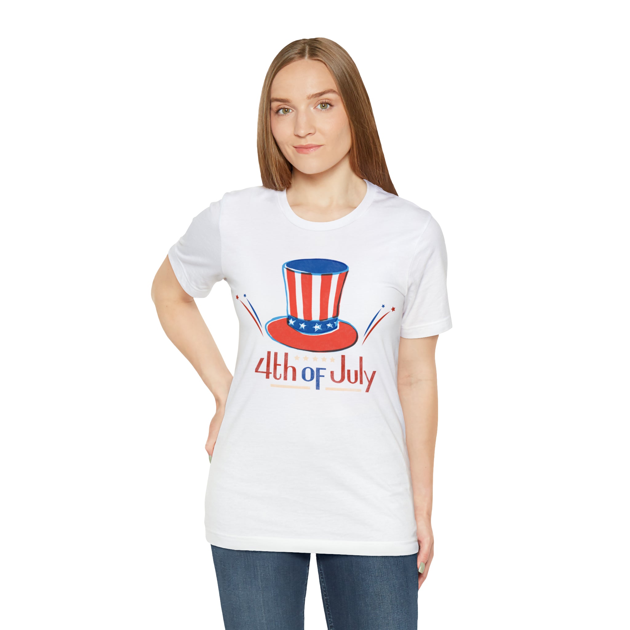 4th Of July Unisex Jersey Short Sleeve Tee