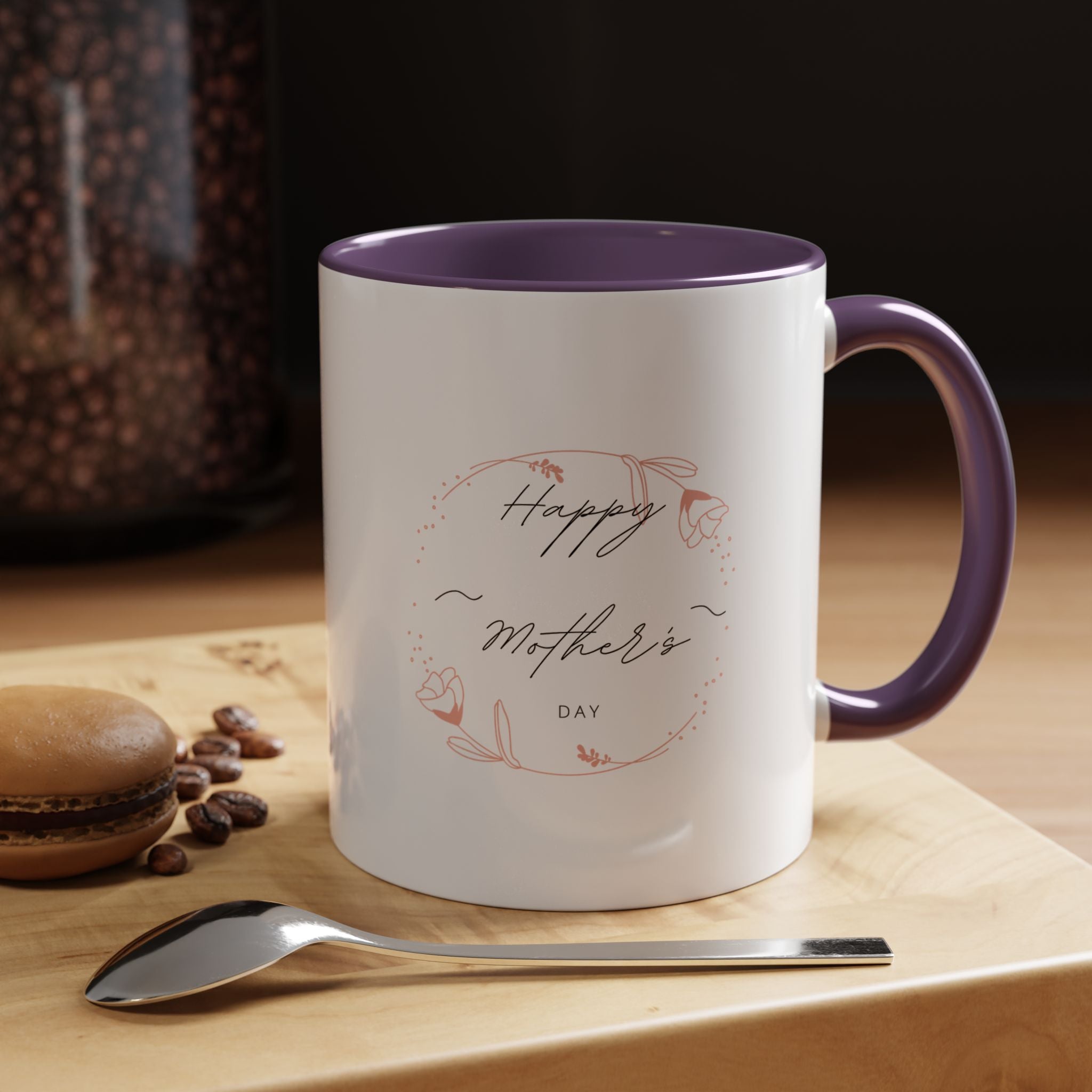 Happy Mom's Day Accent Coffee Mug  11oz & 15oz