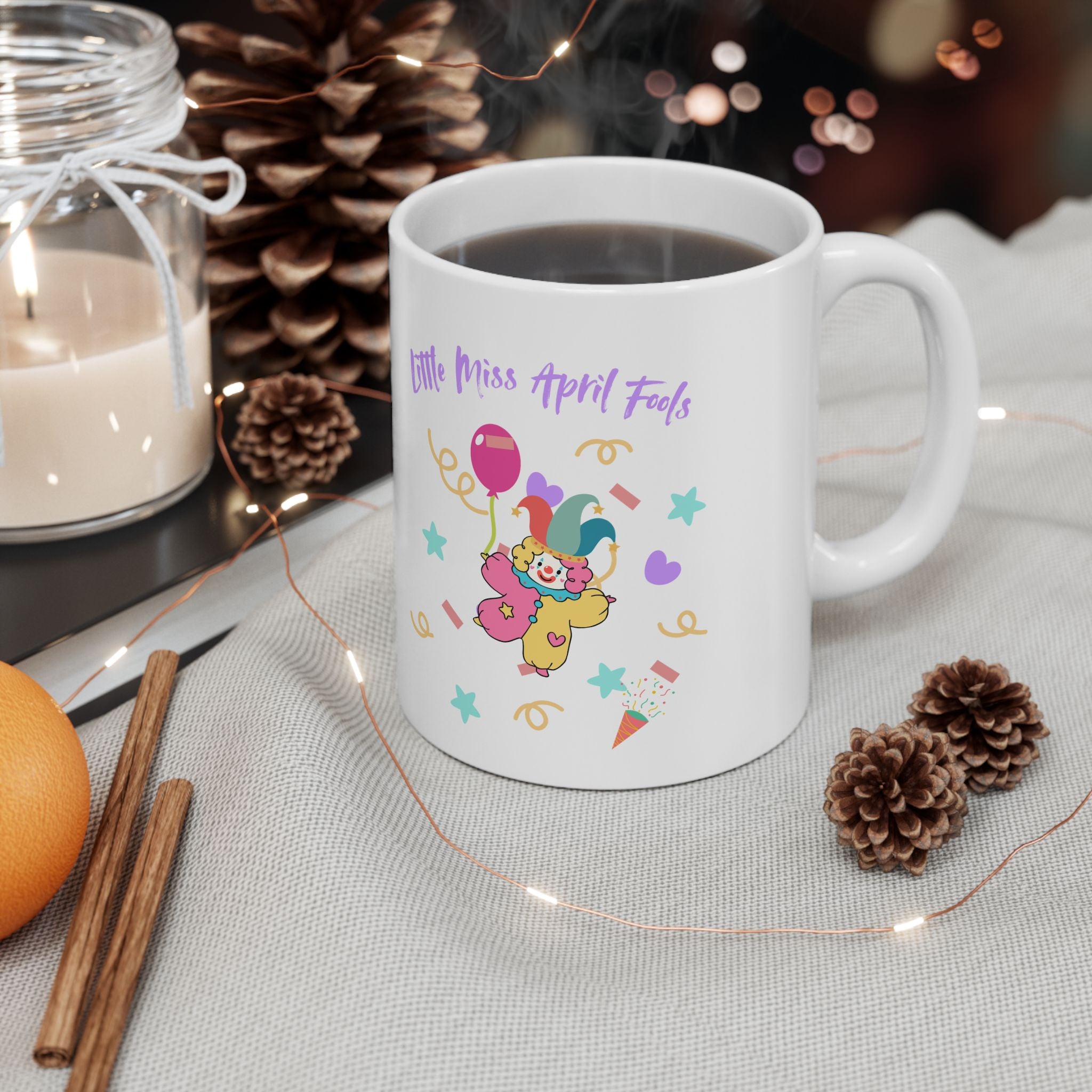 Miss Little April Fool's Day Mug