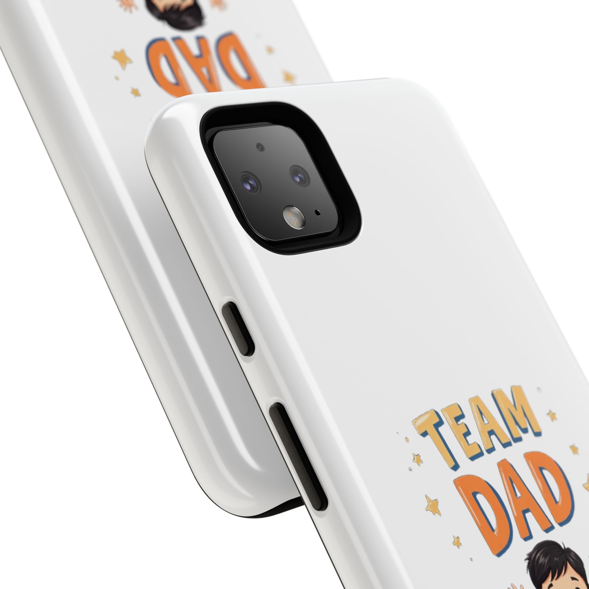 Team Dad Phone Case, Fun Gift for Fathers, Durable Phone Protector, Cute Dad Team Merchandise, Father's Day Special