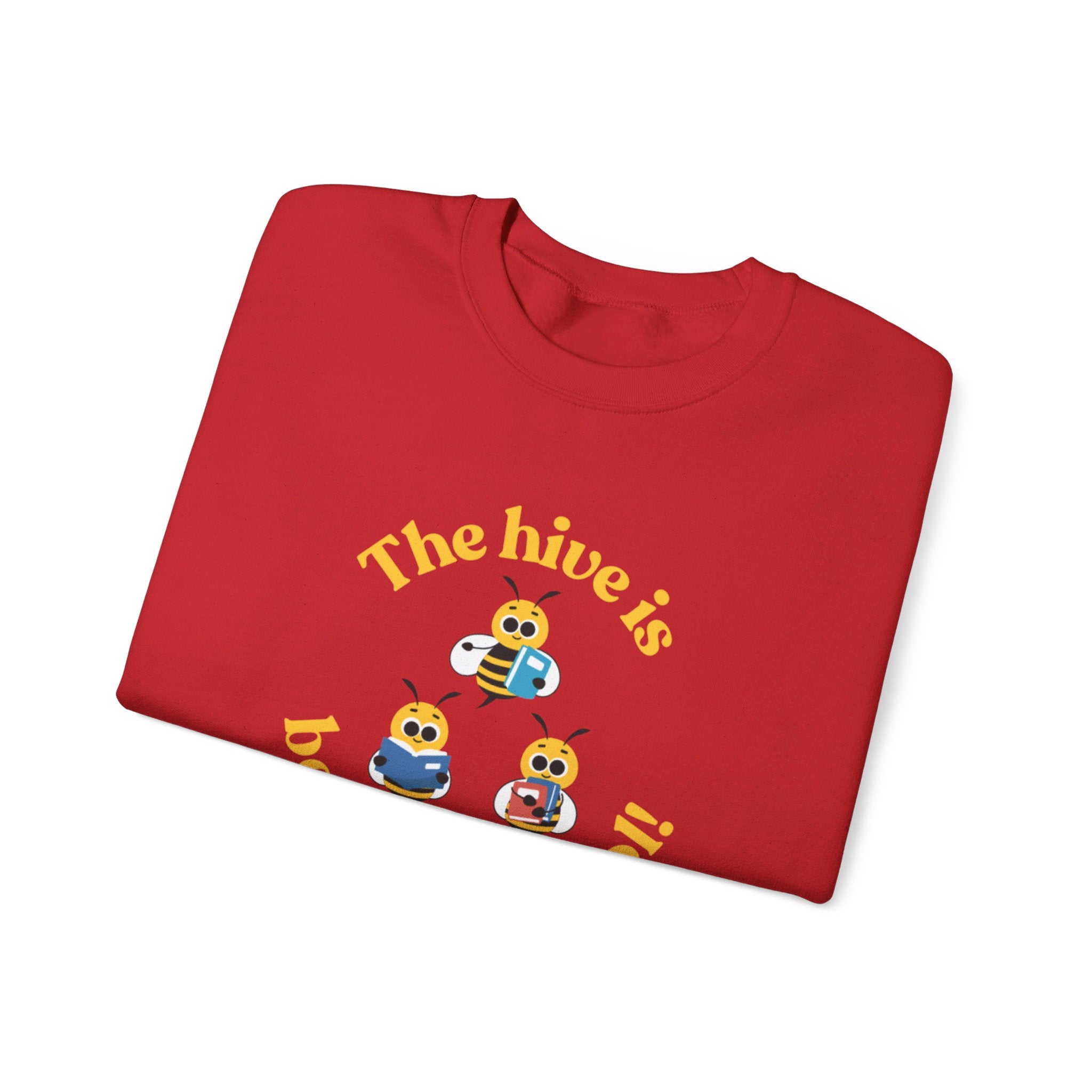 The Hive Is Back In School Unisex Heavy Blend™ Crewneck Sweatshirt