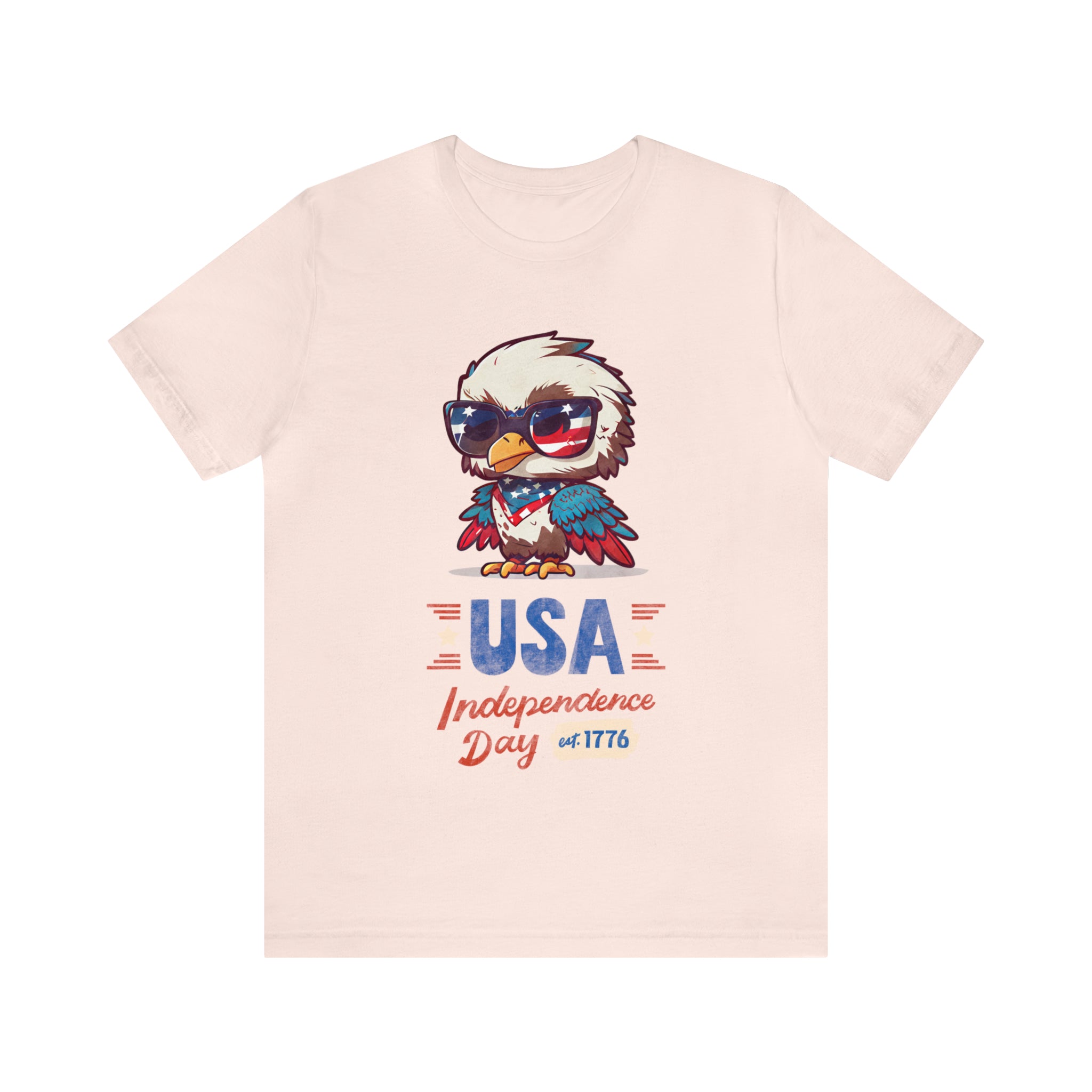 USA Independence Day Unisex Jersey Short Sleeve Tee