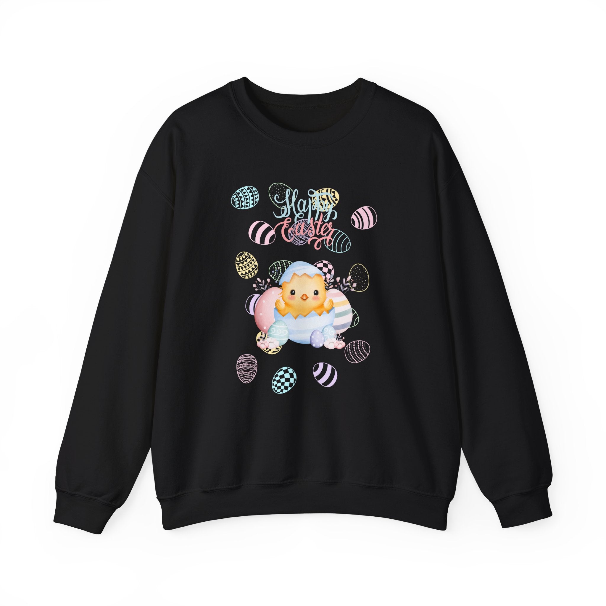 Chick Happy Easter Crewneck Sweatshirt - Unisex Heavy Blend™