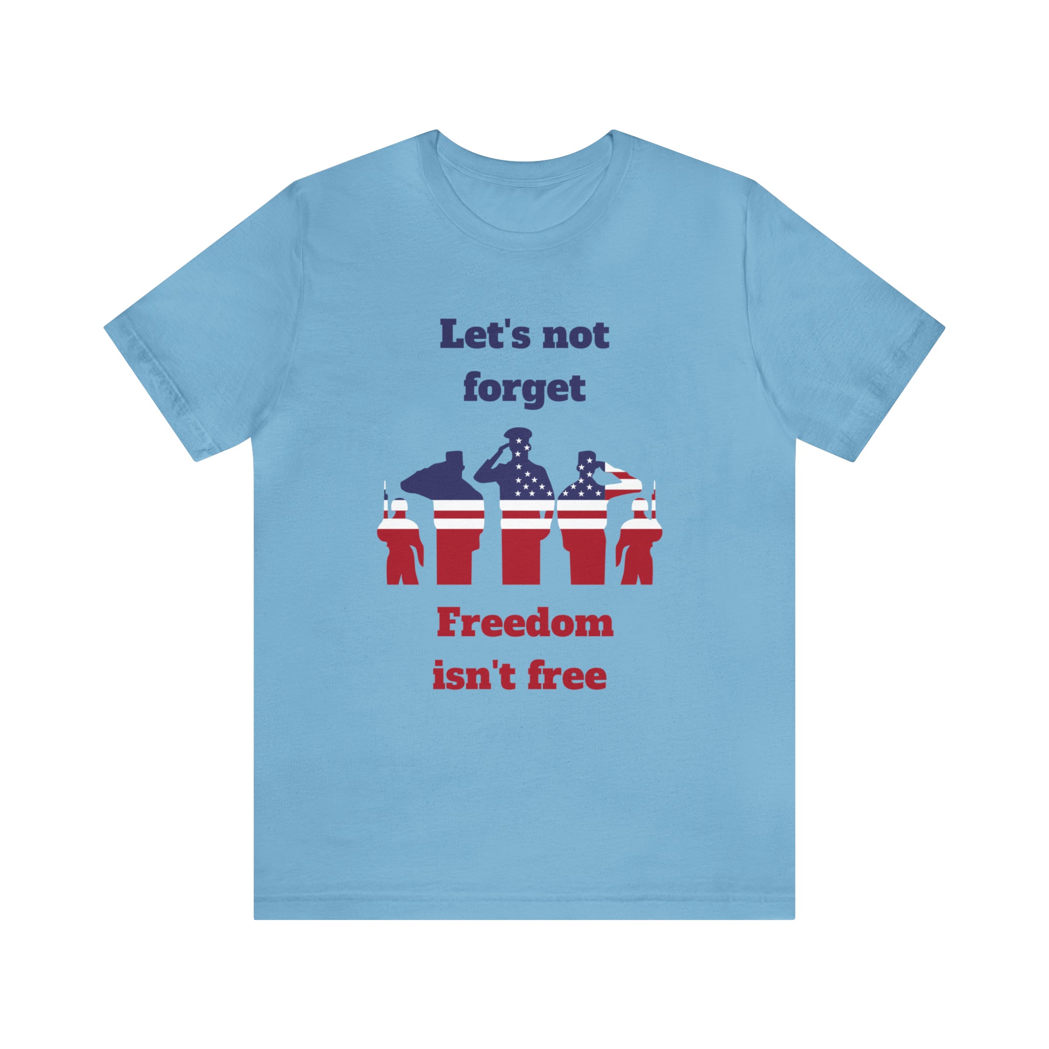 Memorial Day Freedom Is Not Free Unisex Jersey Short Sleeve Tee