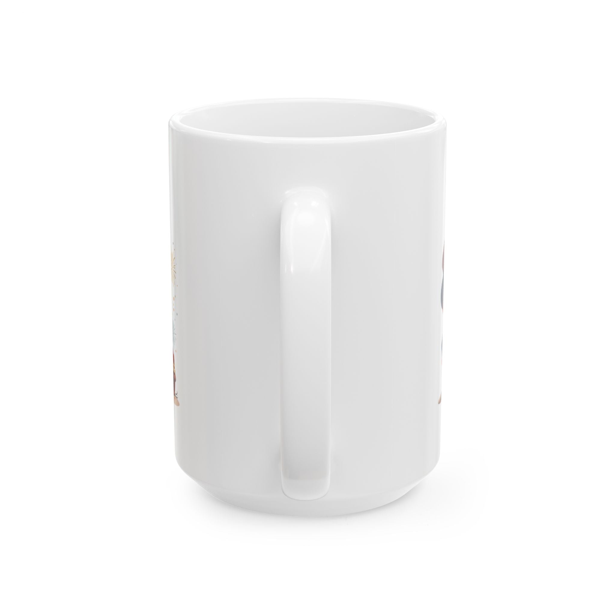 Uncle Sam Happy 4th of July Ceramic Mug