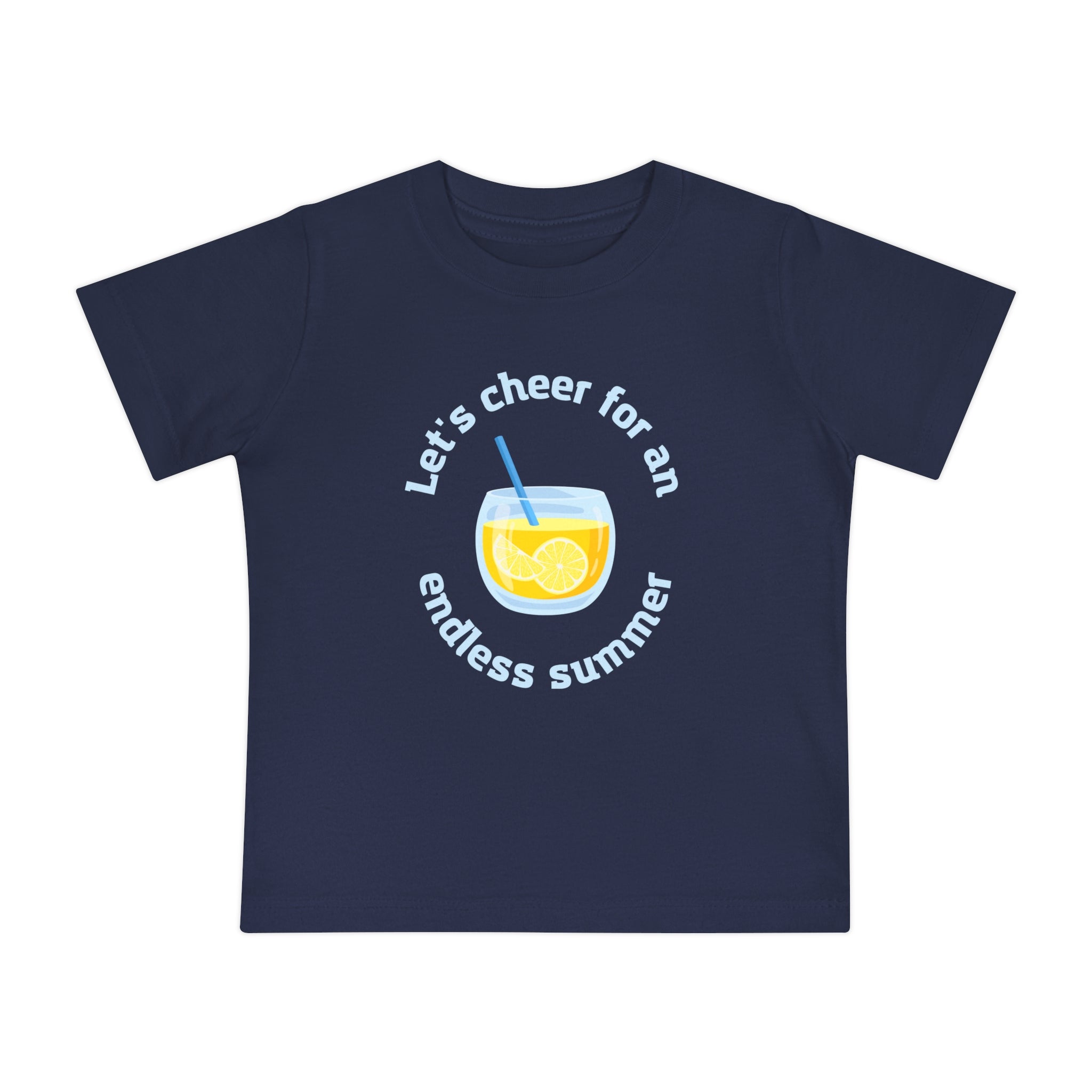 Let's Cheer For An Endless Summer Baby Short Sleeve T-Shirt