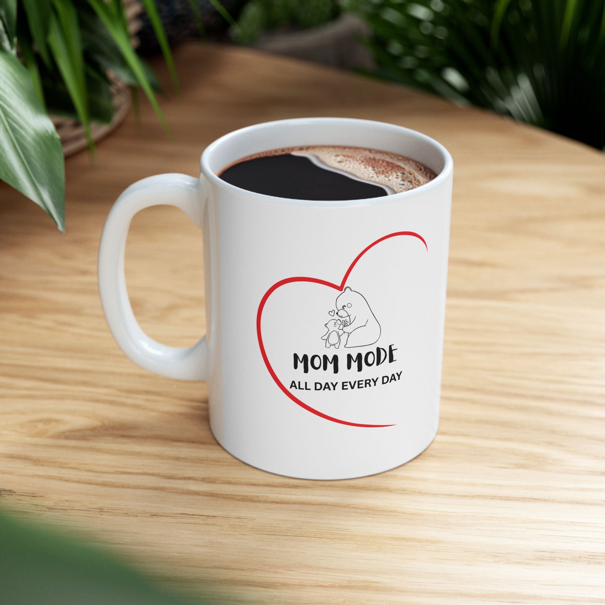 Mom Mode Ceramic Mug