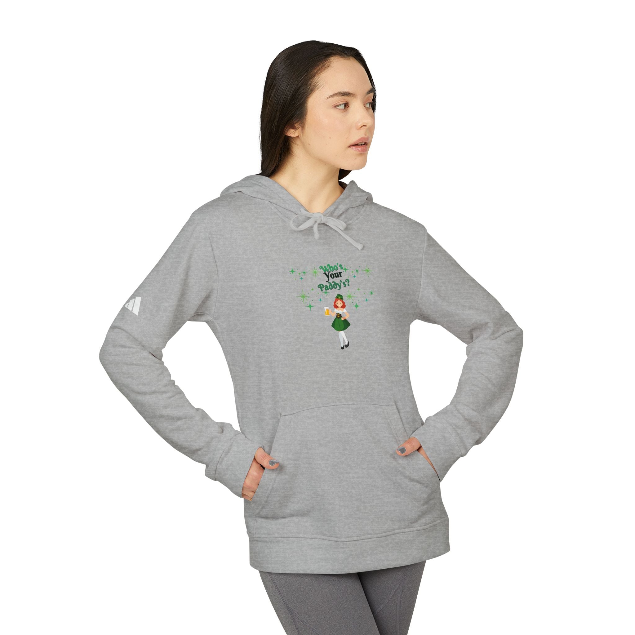 Who's Your Paddy? Adidas Unisex Fleece Hoodie