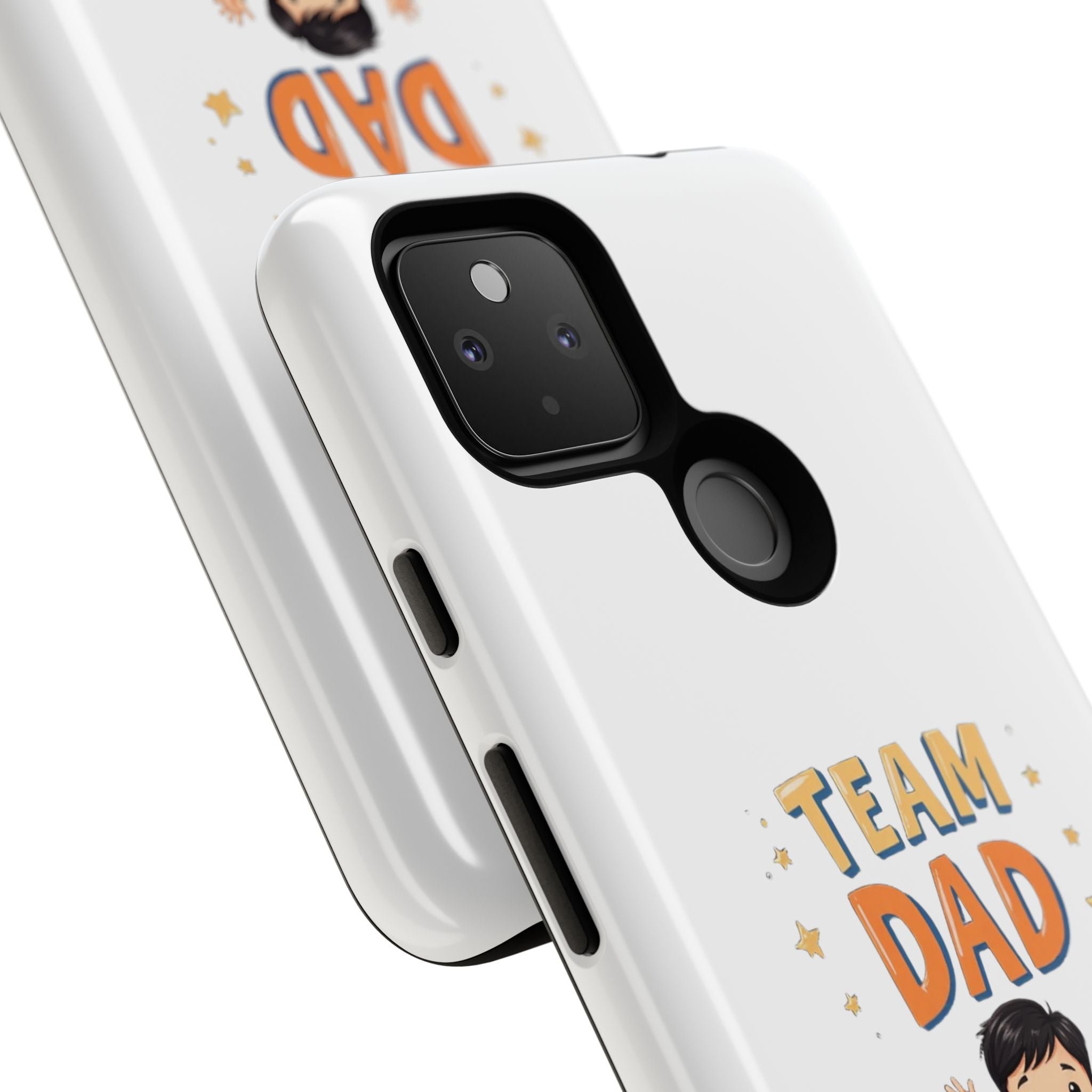 Team Dad Phone Case, Fun Gift for Fathers, Durable Phone Protector, Cute Dad Team Merchandise, Father's Day Special