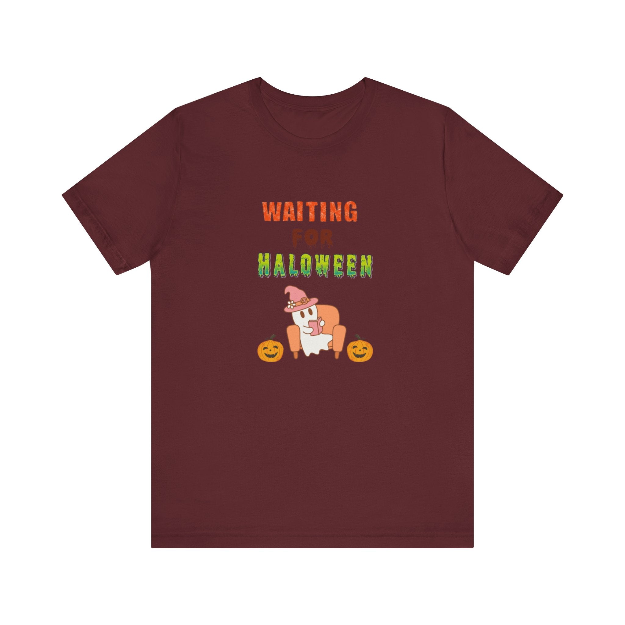 Waiting For Halloween Unisex Jersey Short Sleeve Tee