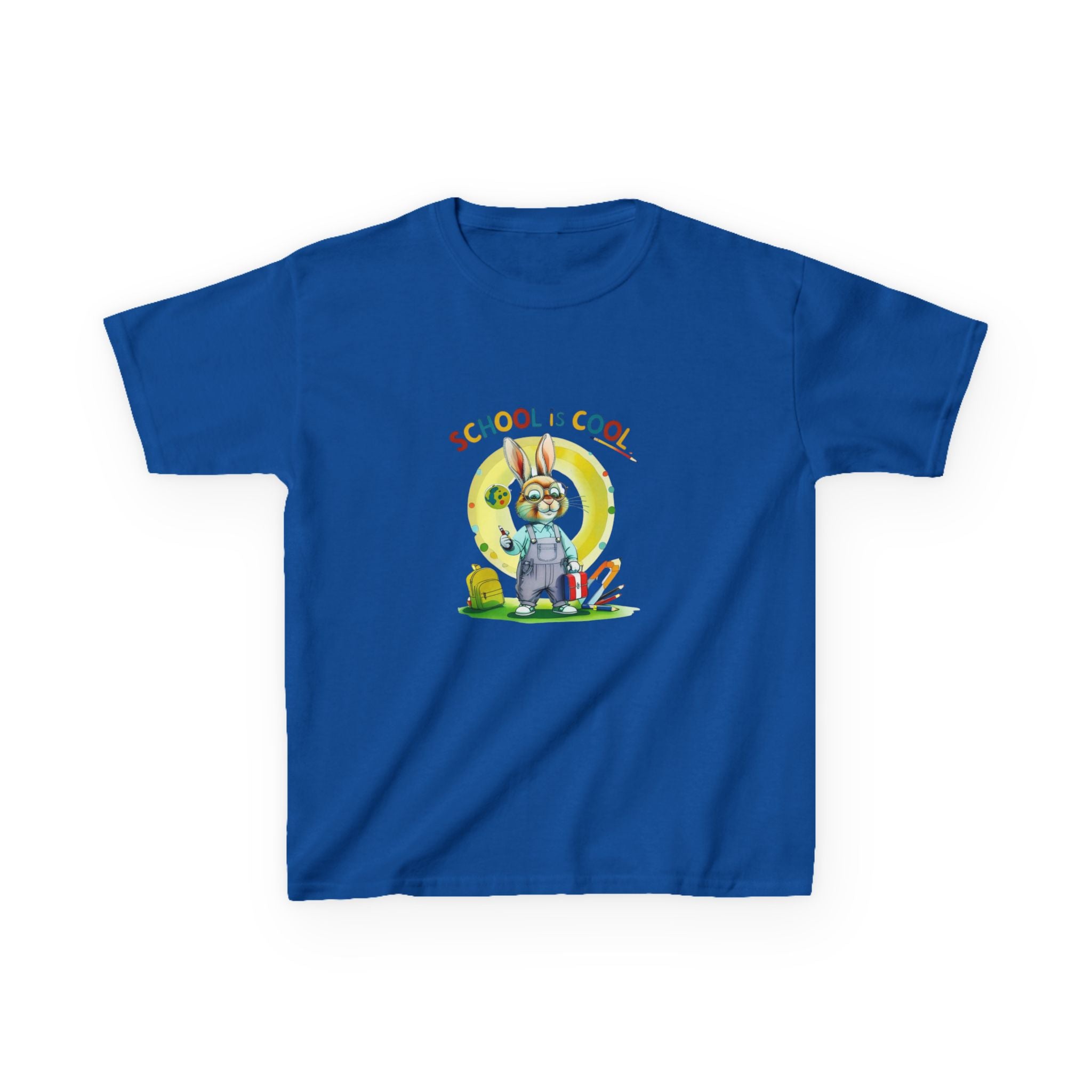 School is Cool Kids Heavy Cotton Tee