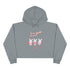 My Bunny Valentine Crop Hoodie