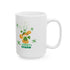 Lucky Charm Ceramic Coffee Mug, 11oz & 15oz