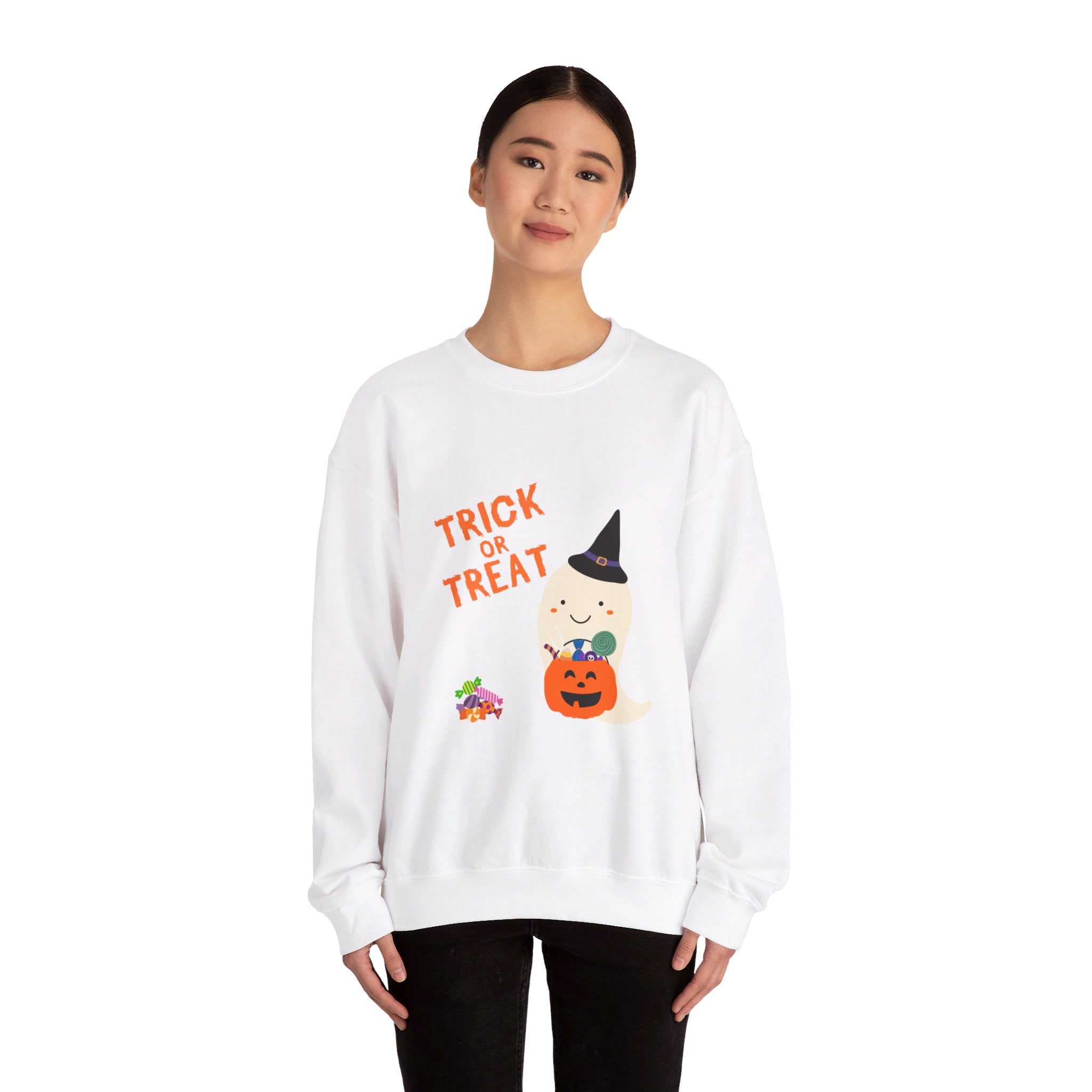 Trick or Treat Unisex Heavy Blend™ Crewneck Sweatshirt