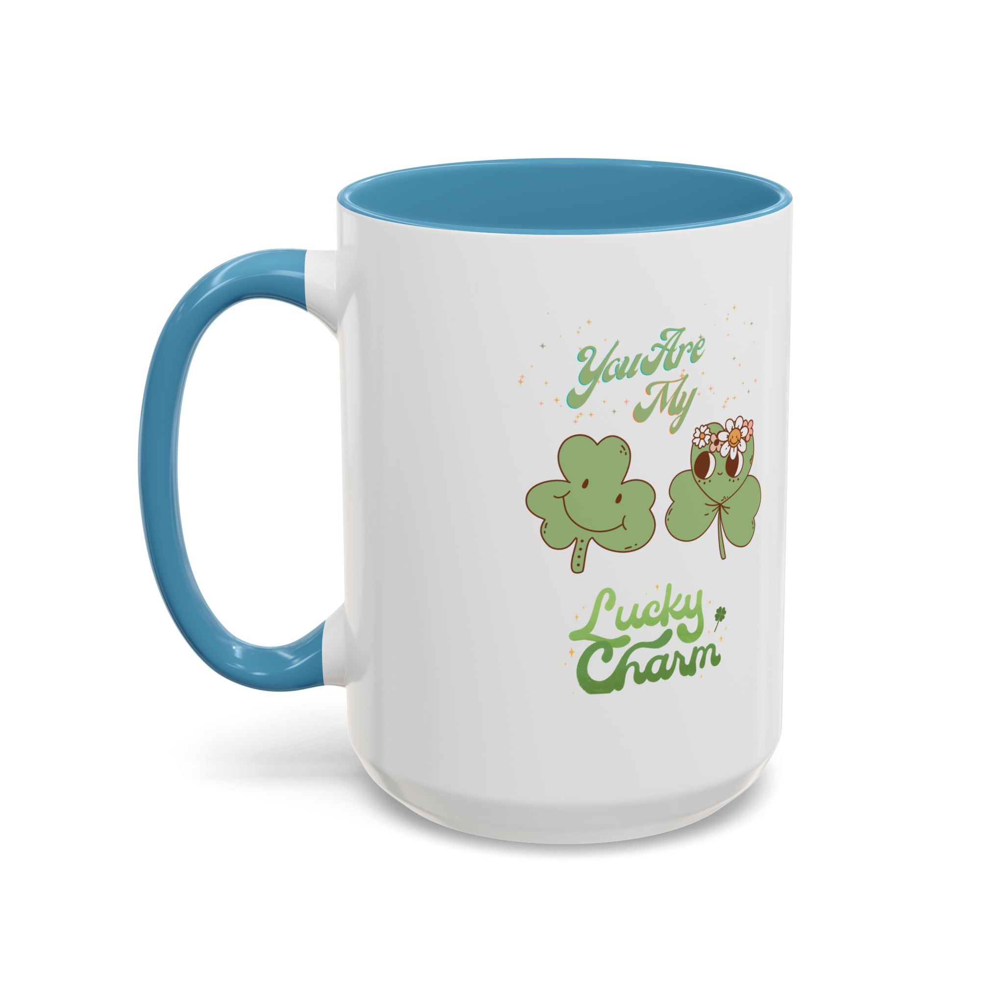 You're my Lucky Charm Accent Coffee Mug - St. Patrick's Day Gift