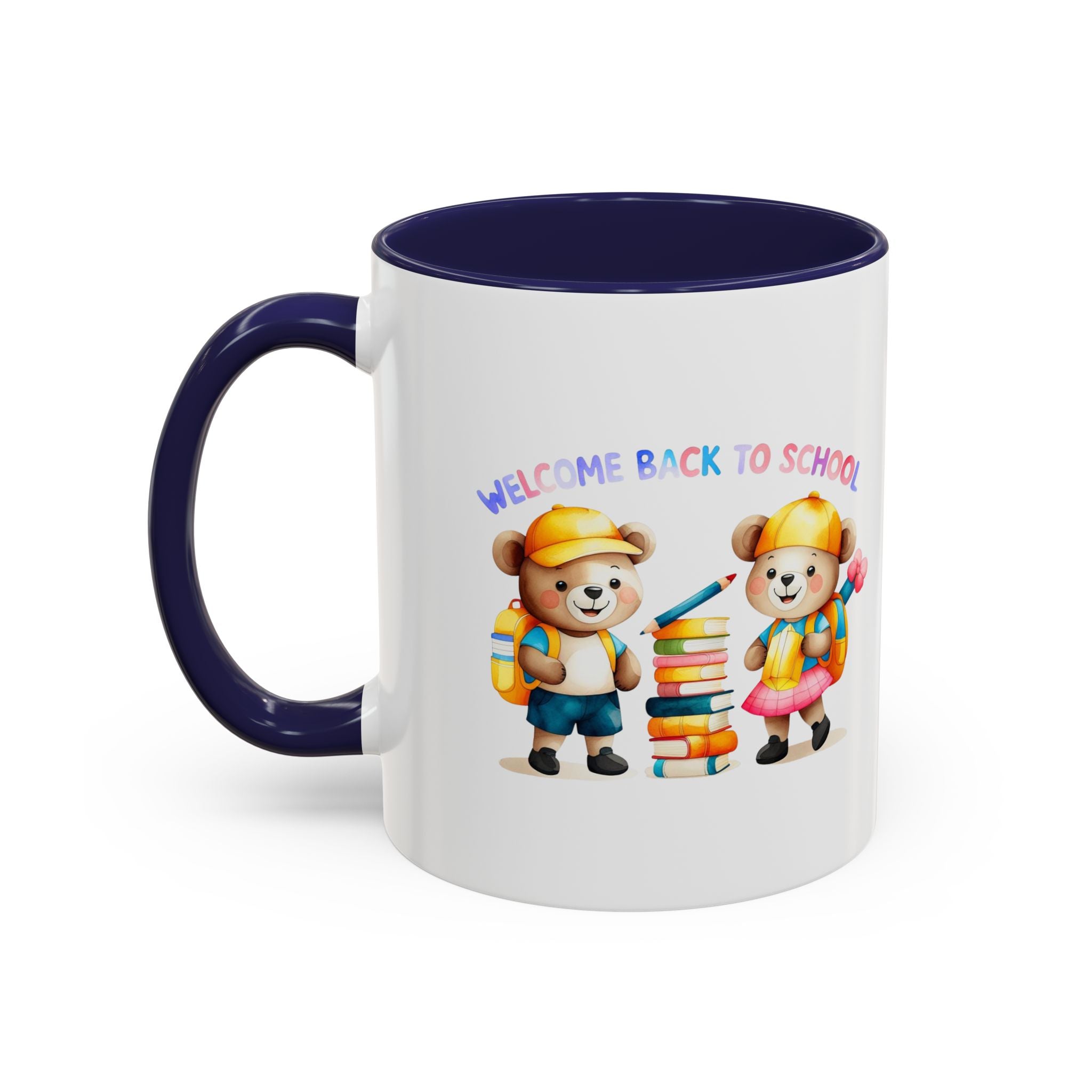 Welcome Back to School Bear Coffee Mug - 11oz, 15oz