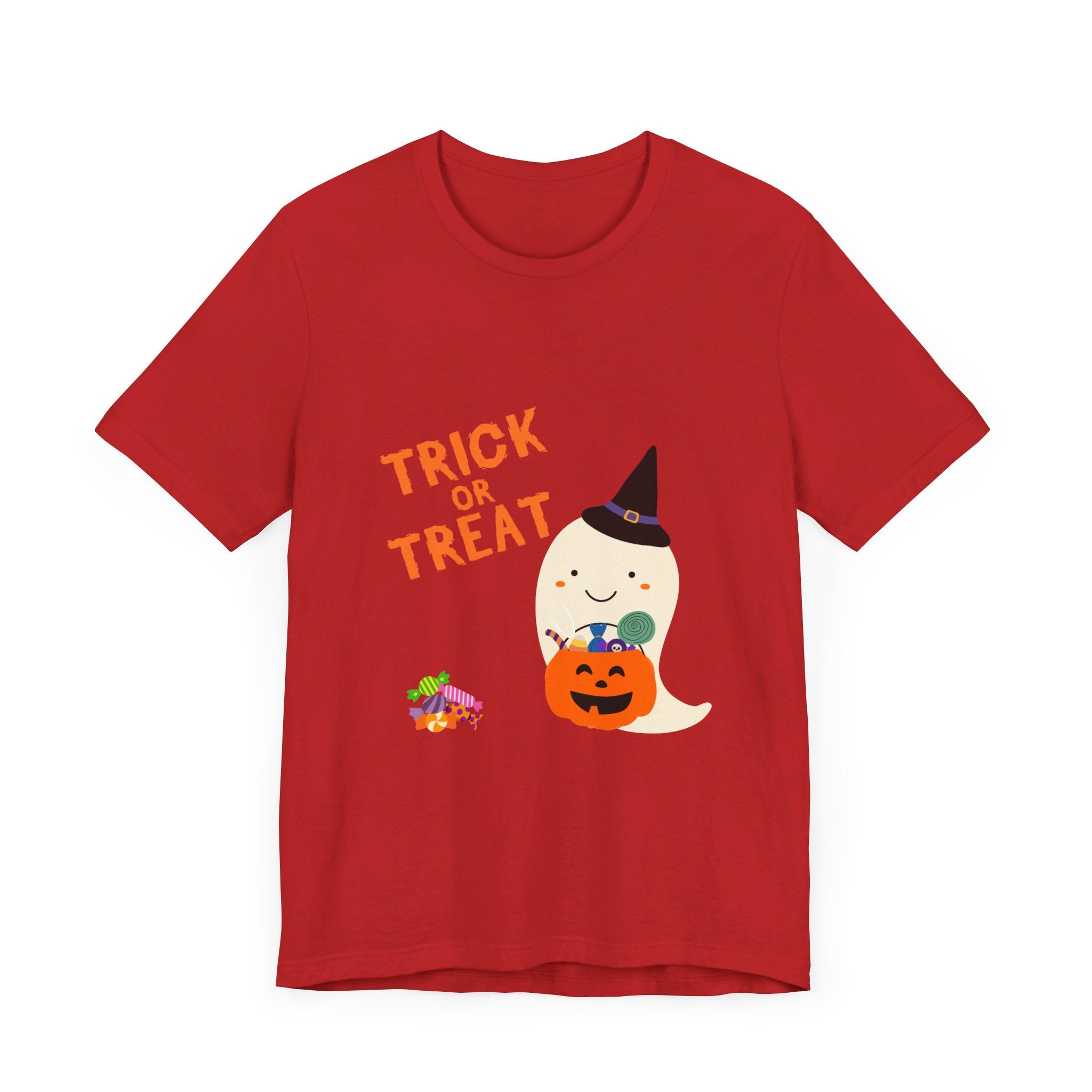 Trick or Treat Unisex Jersey Short Sleeve Tee