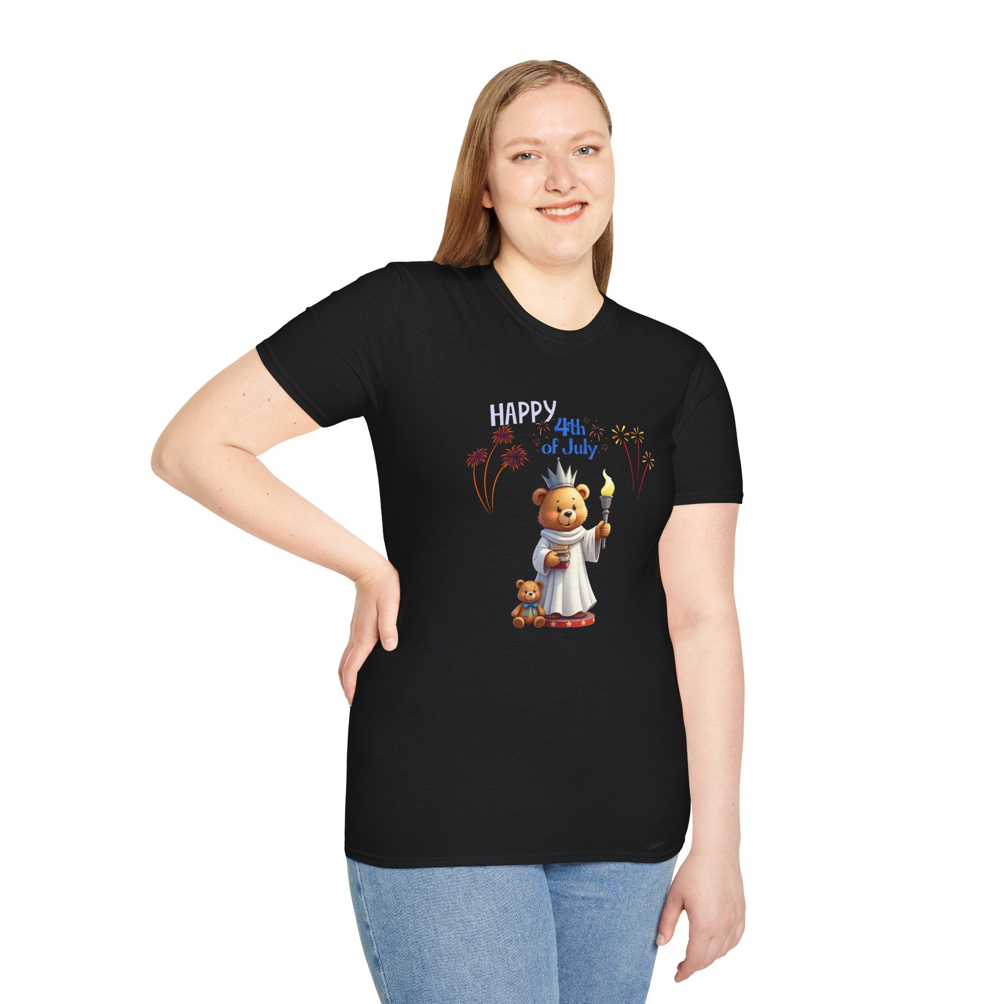 Lady Liberty Unisex Softstyle T-Shirt