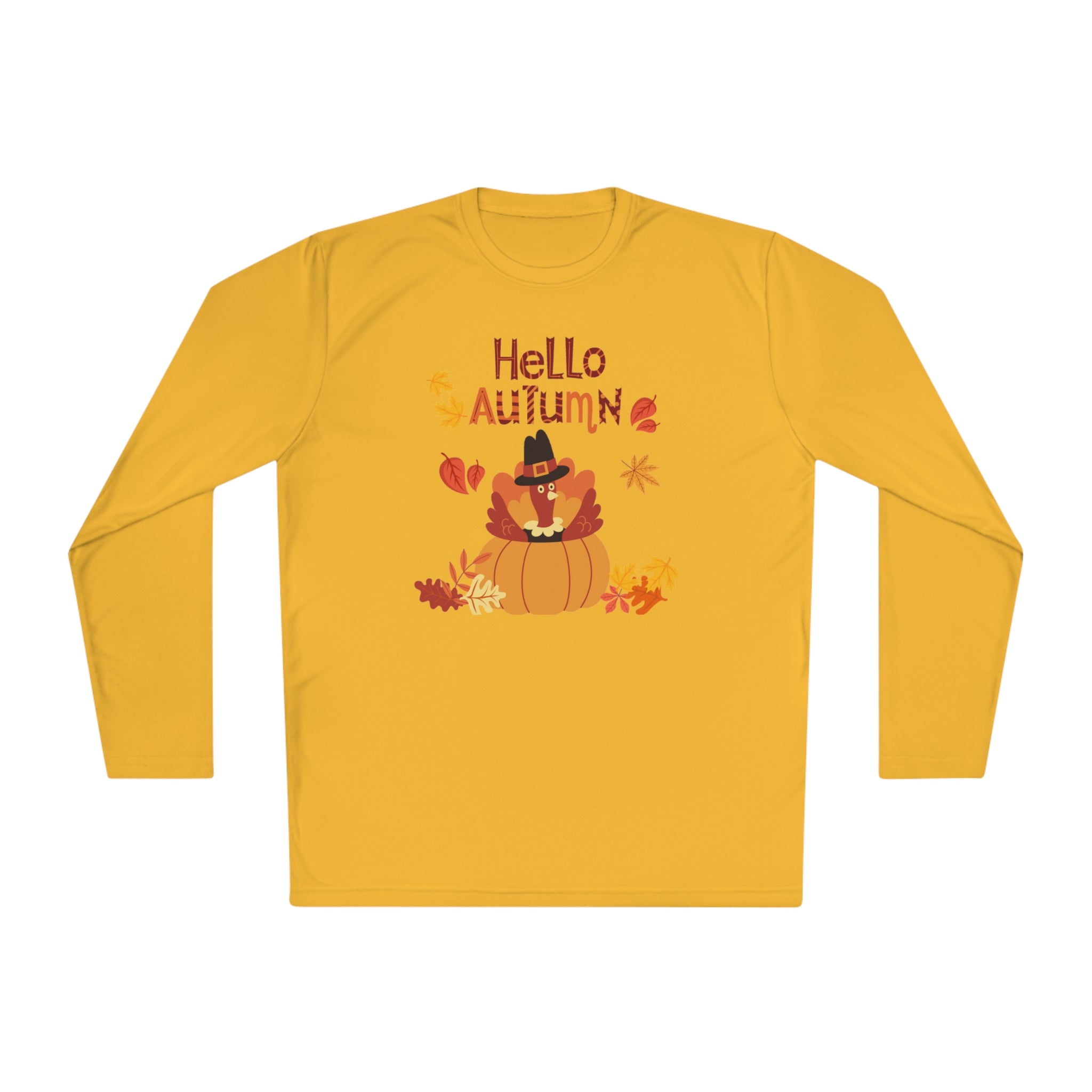 Hello Autumn Unisex Lightweight Long Sleeve Tee
