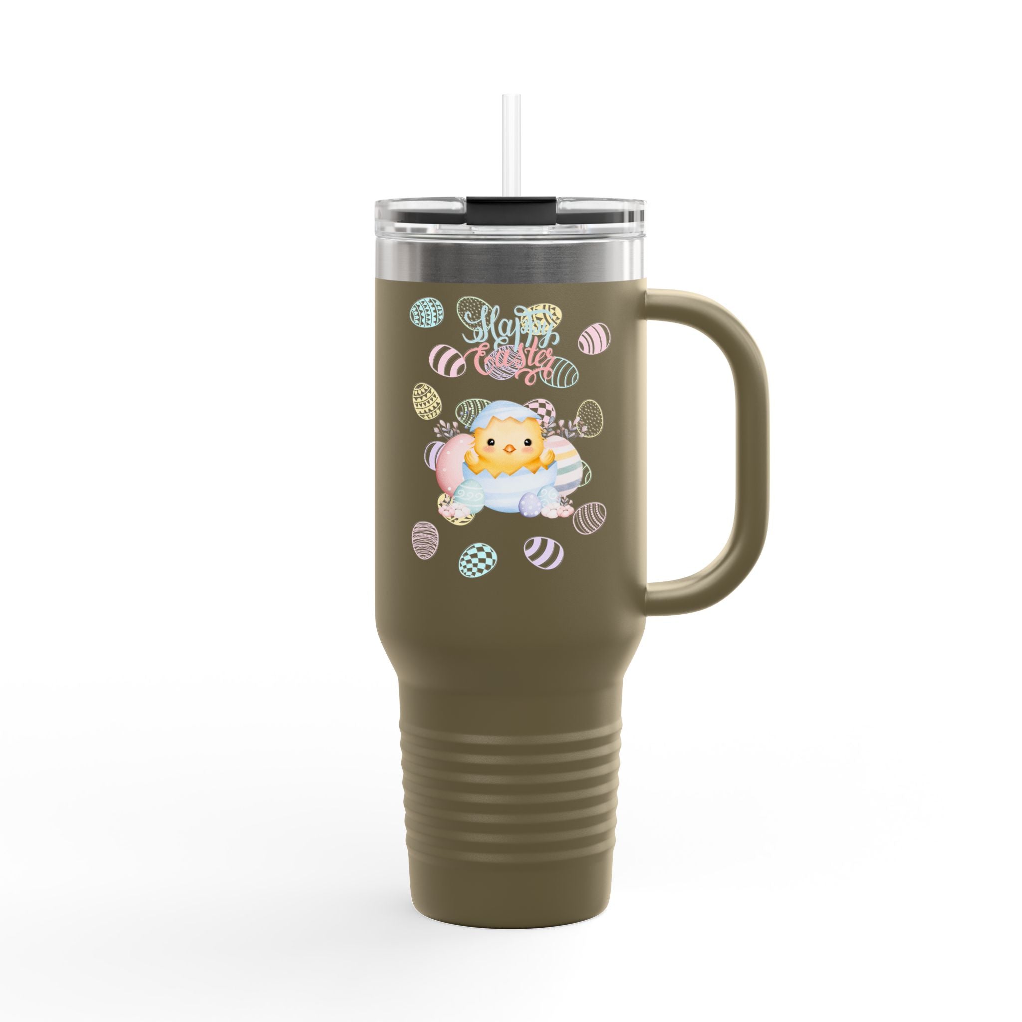 Chick Happy Easter Insulated Travel Mug - 40oz