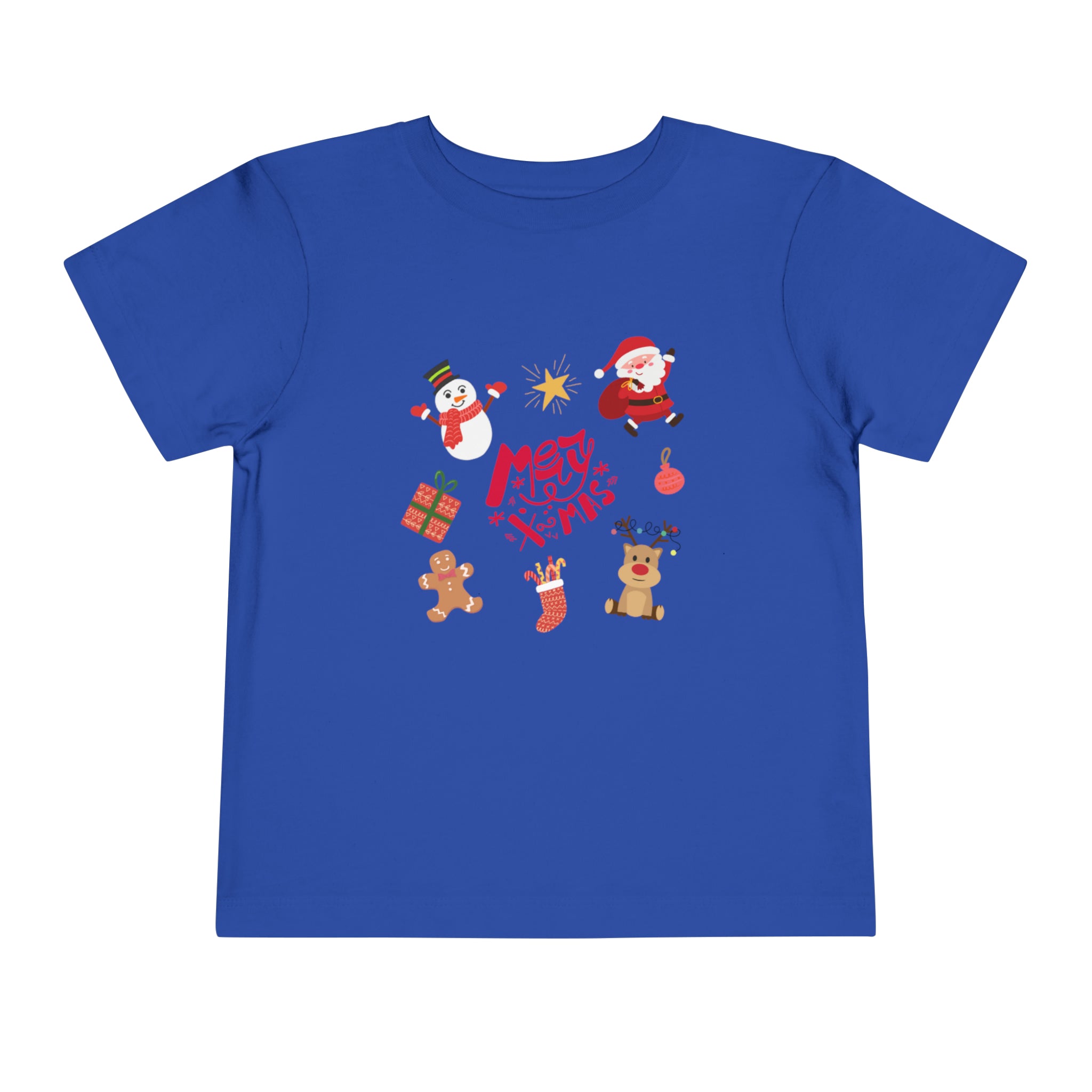 Merry Christmas Crew Toddler Short Sleeve Tee